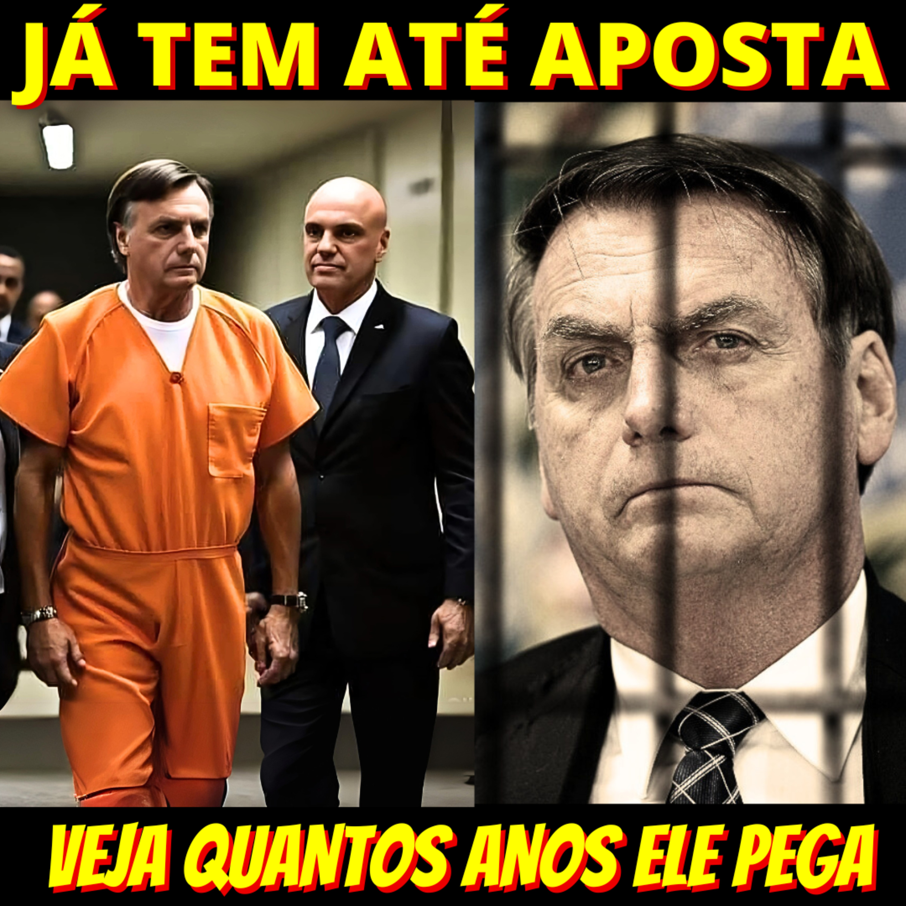 CADEIA - Veja como 10 juristas calculam a provável pena de Bolsonaro episode artwork