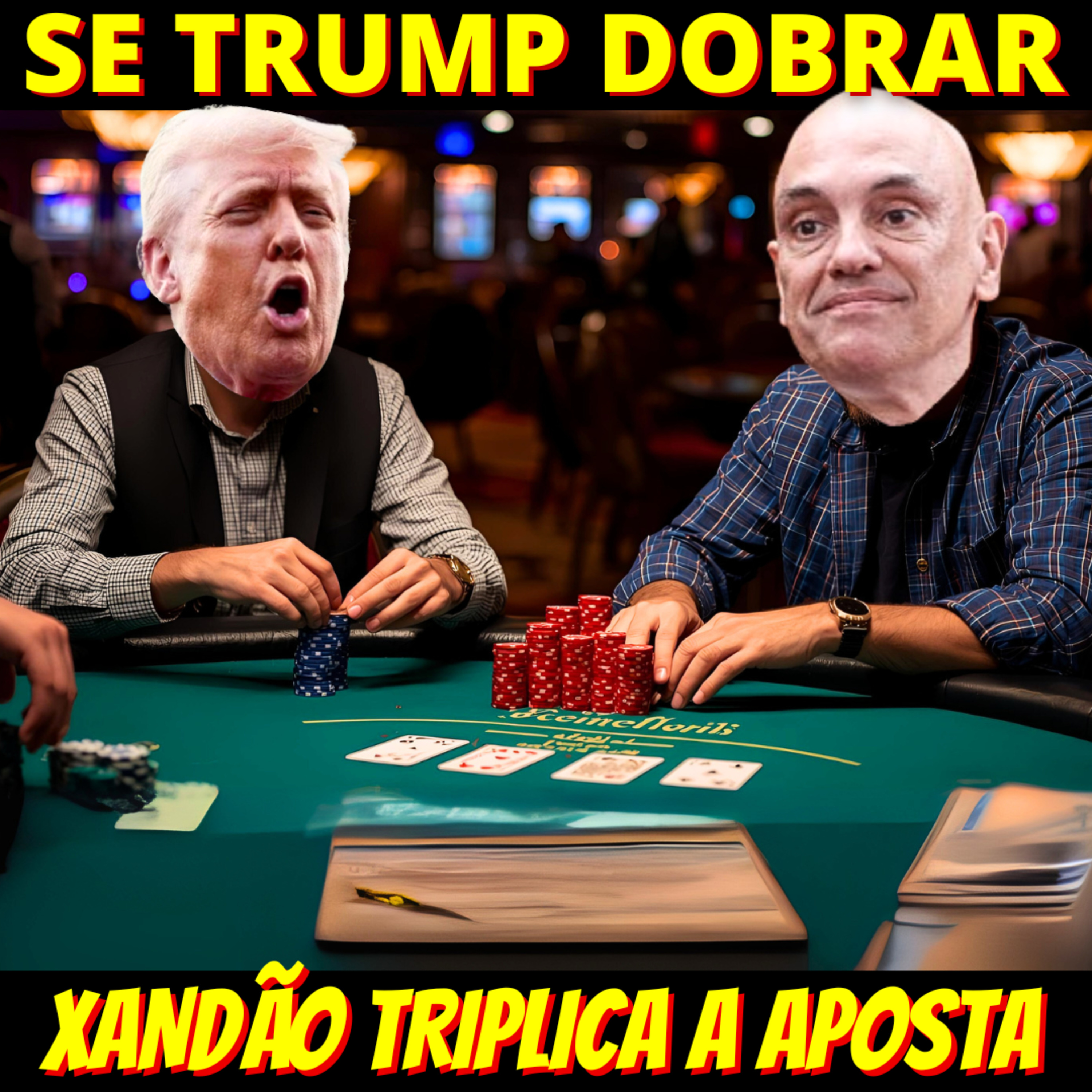 Se vierem novas punições ao Brasil Xandão vai fazer Bolsonaro mofar na Papuda episode artwork