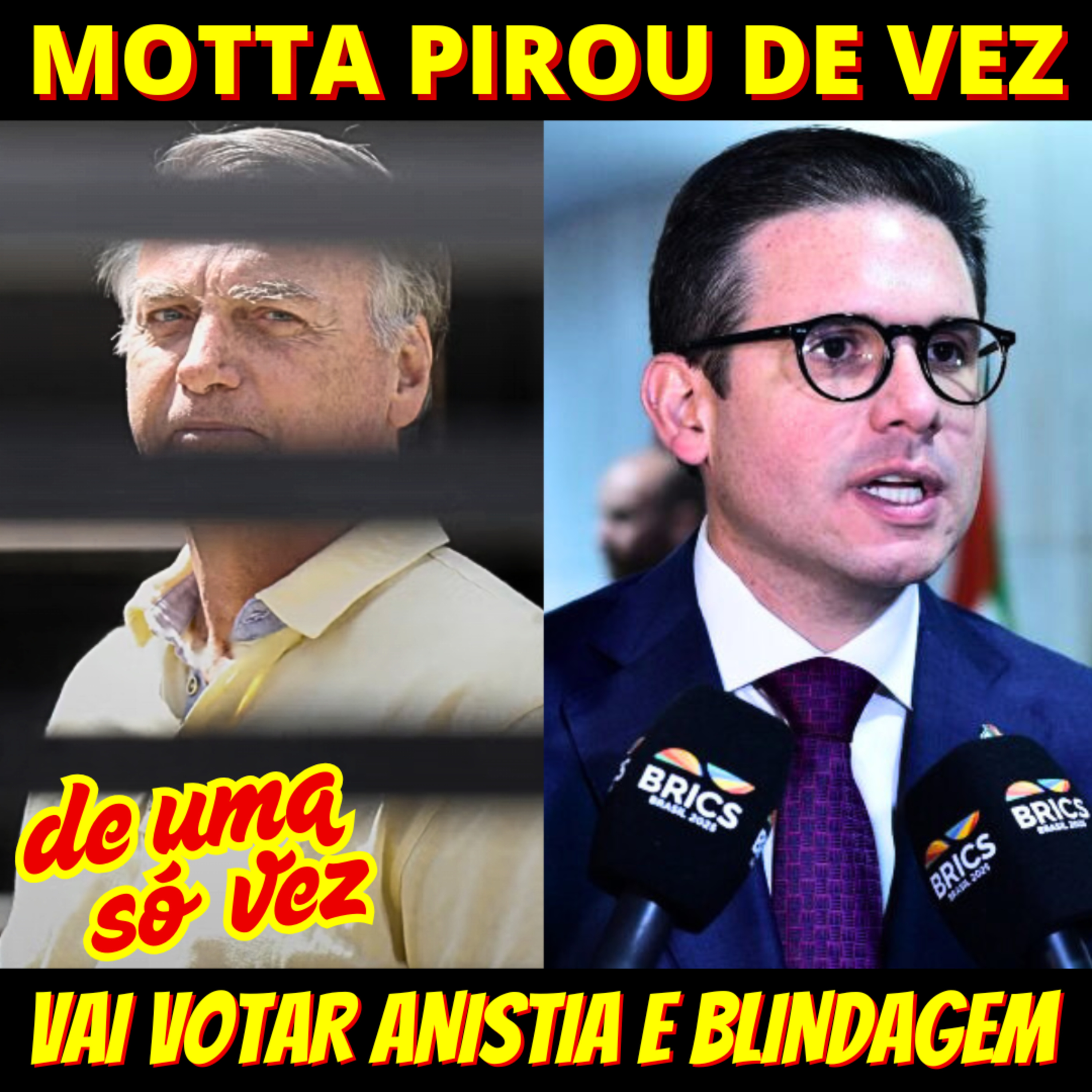 Motta avisa que vai votar anistia e PEC da blindagem e só depois a isenção do IR episode artwork