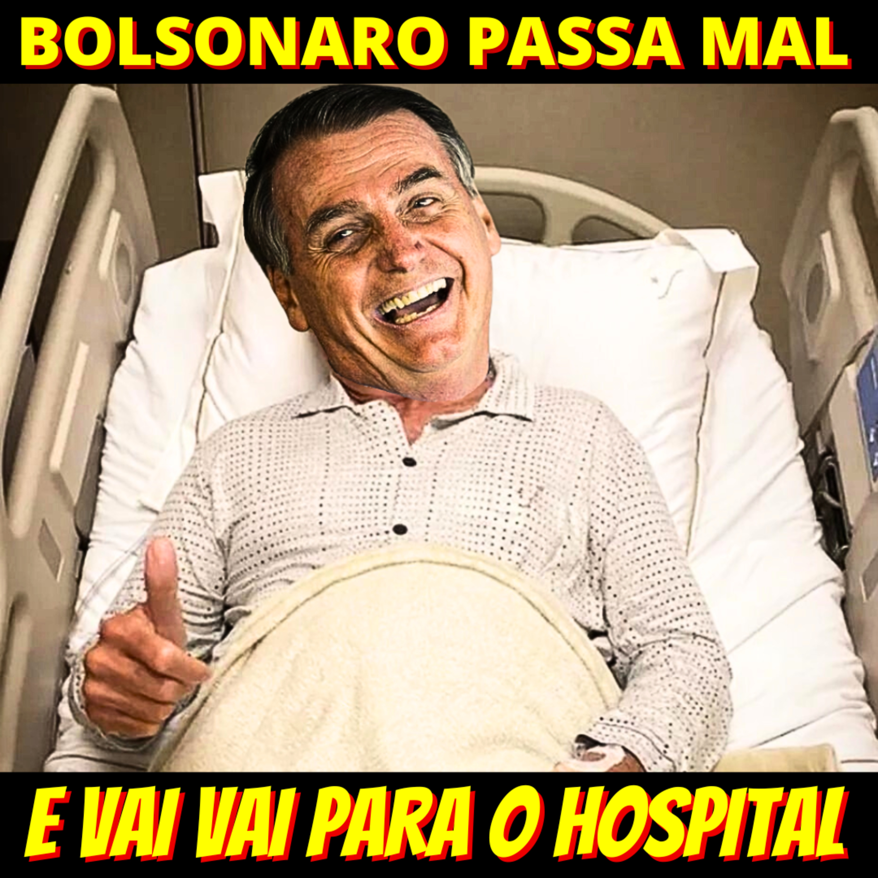 "URGÊNCIA" - Jair Bolsonaro passa mal e é levado às pressas para hospital do DF episode artwork