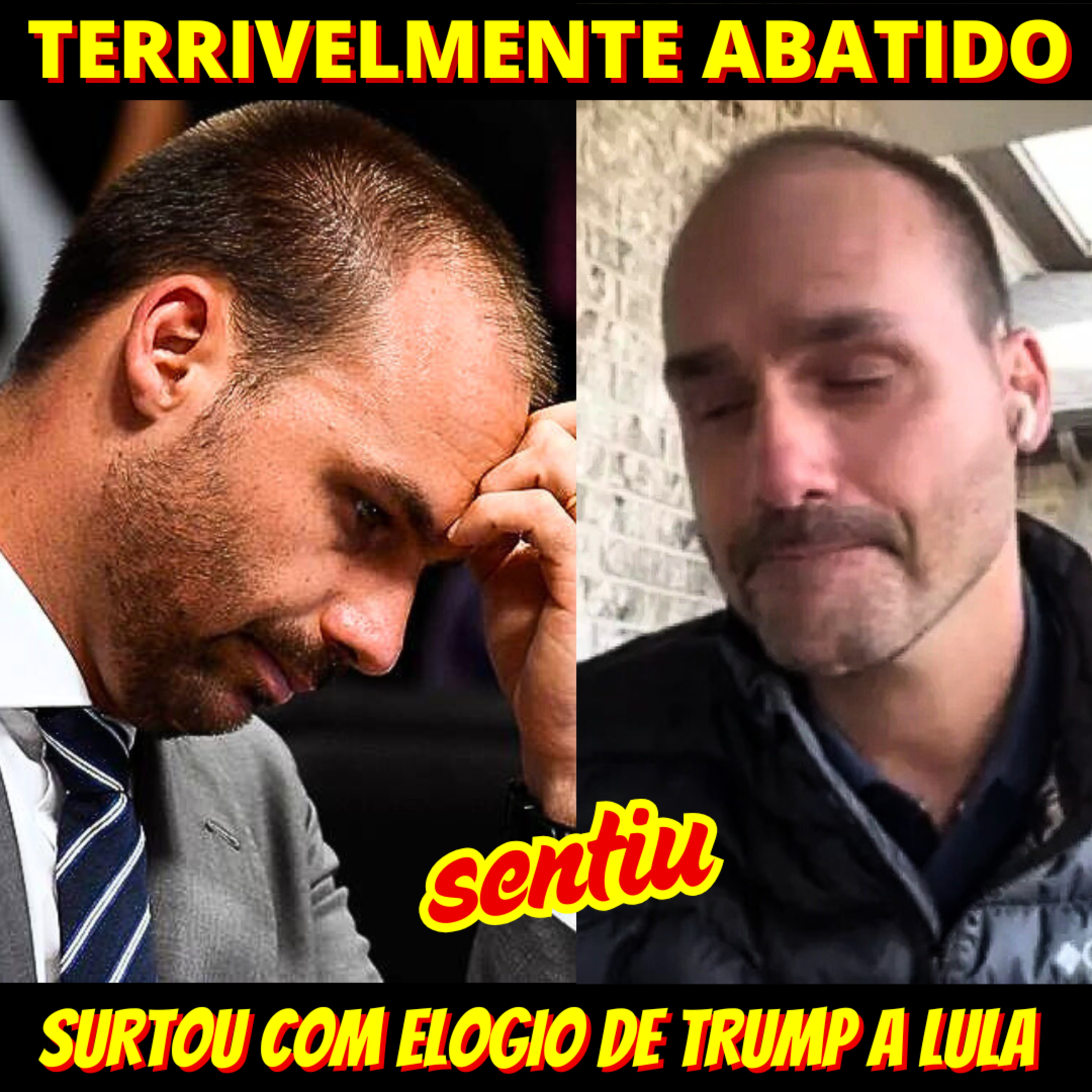 SENTIU! Eduardo Bolsonaro passa recibo de que gesto de Trump para Lula doeu episode artwork