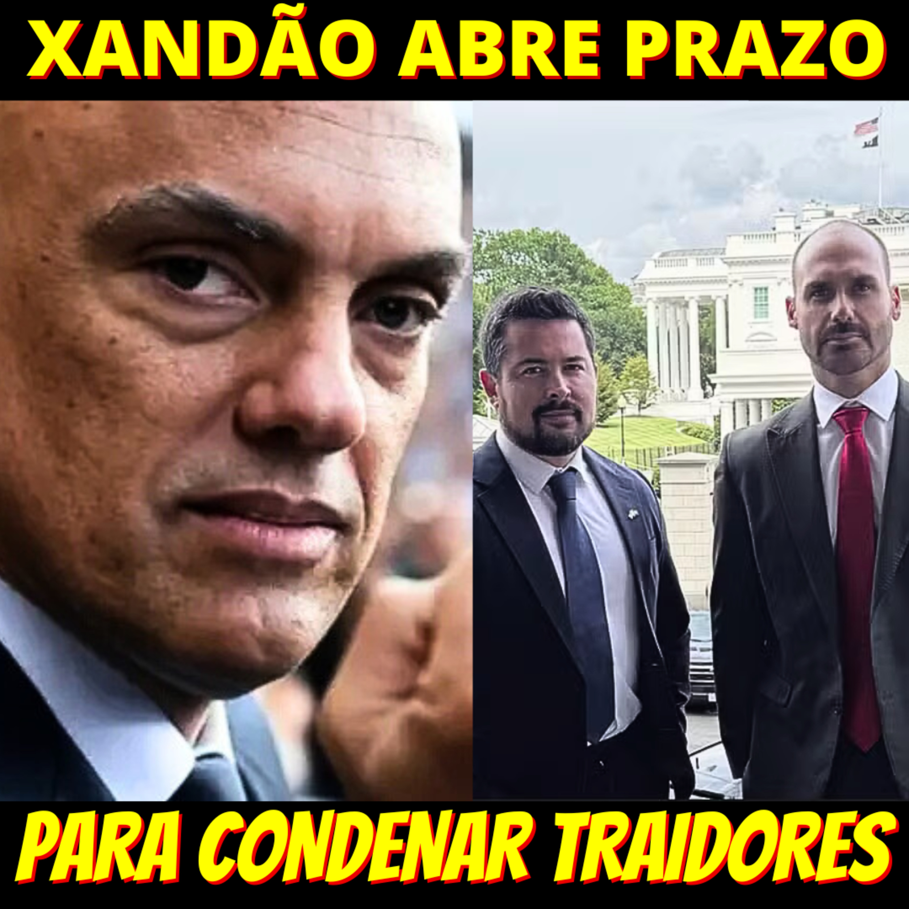 Moraes abre prazo para defesa de Eduardo Bolsonaro e Paulo Figueiredo após denúncia da PGR episode artwork