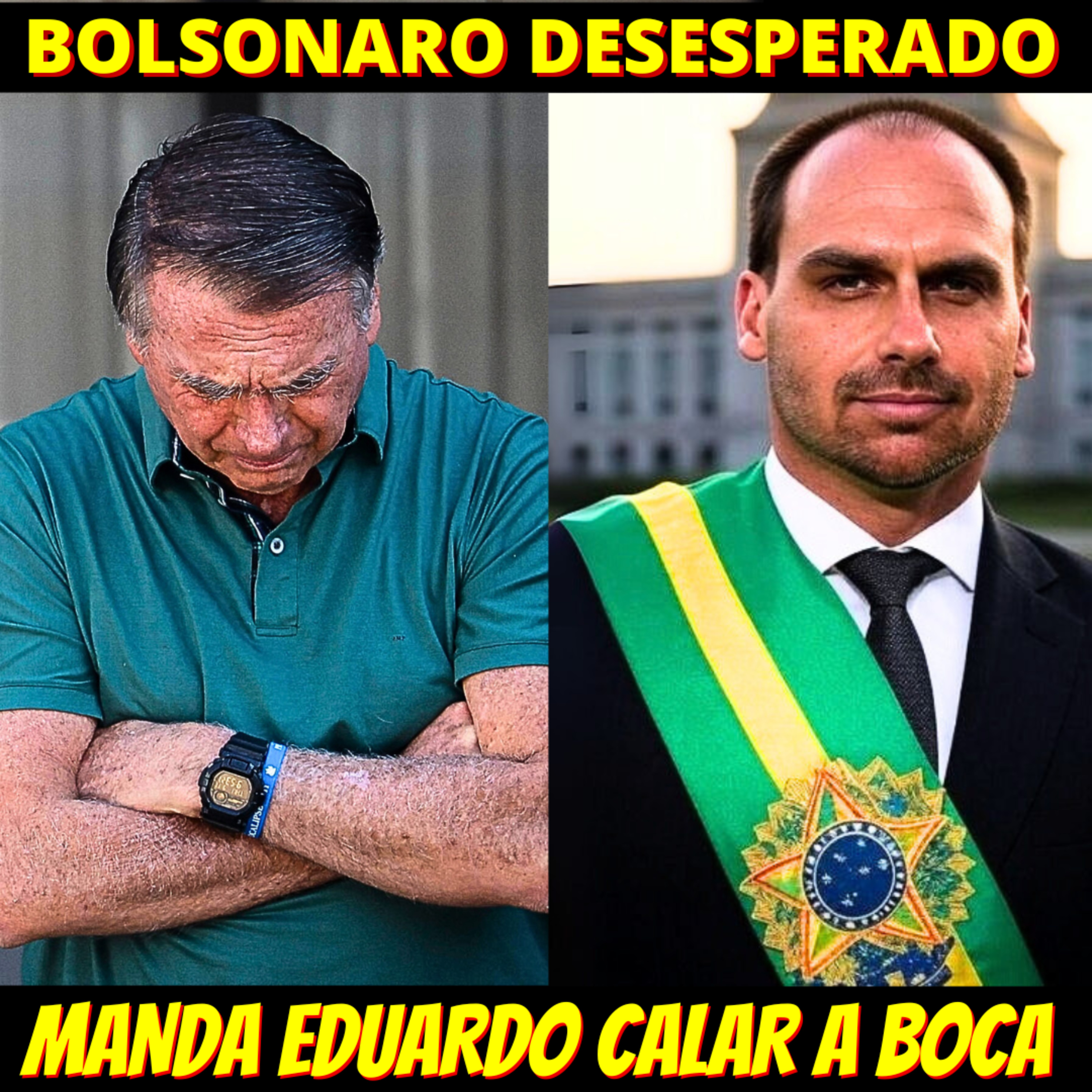 Fora de controle, Eduardo pode implodir acordo que ajude seu pai no Congresso  episode artwork