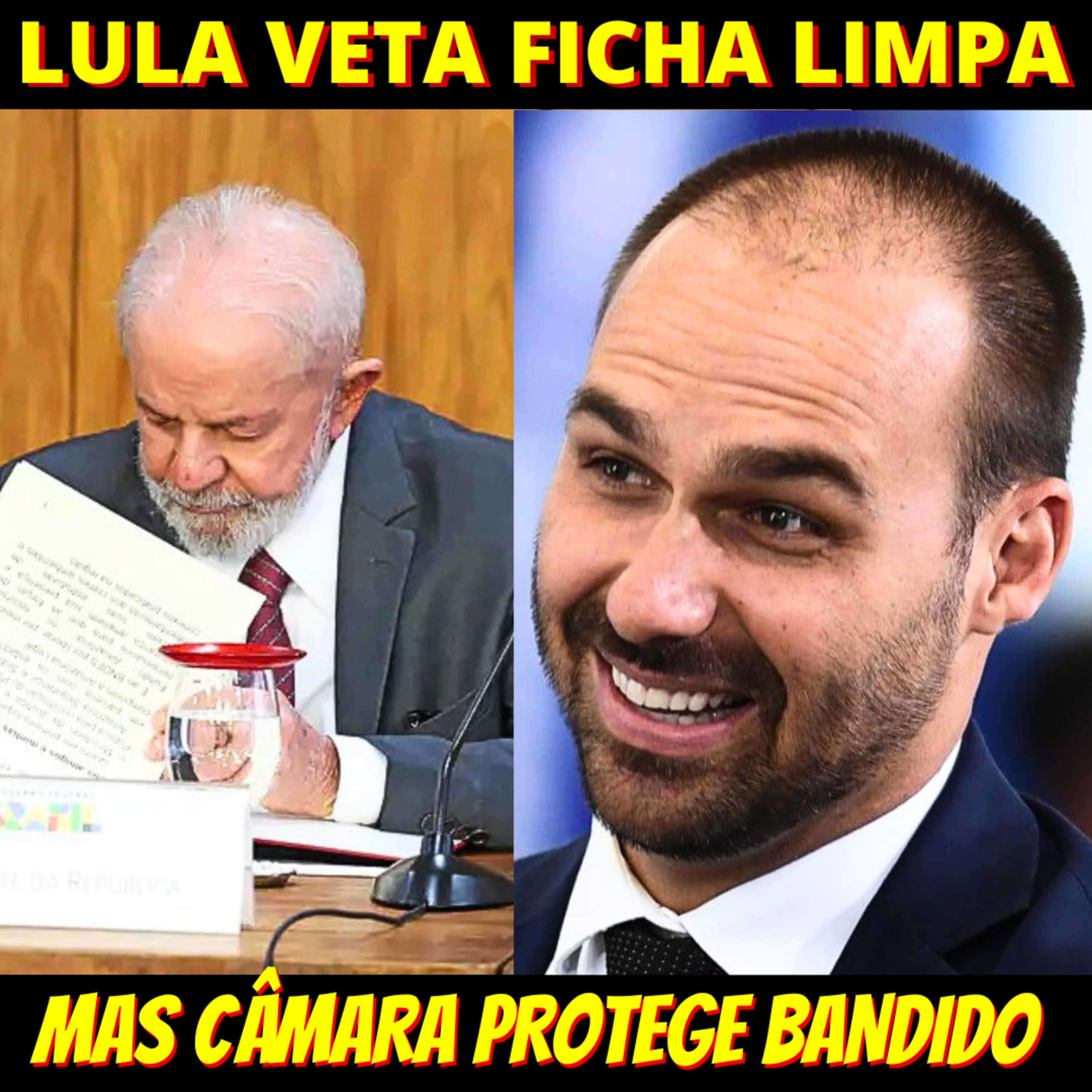 Lula veta mudança na Ficha Limpa - Aliados querem blindar Eduardo Bolsonaro episode artwork