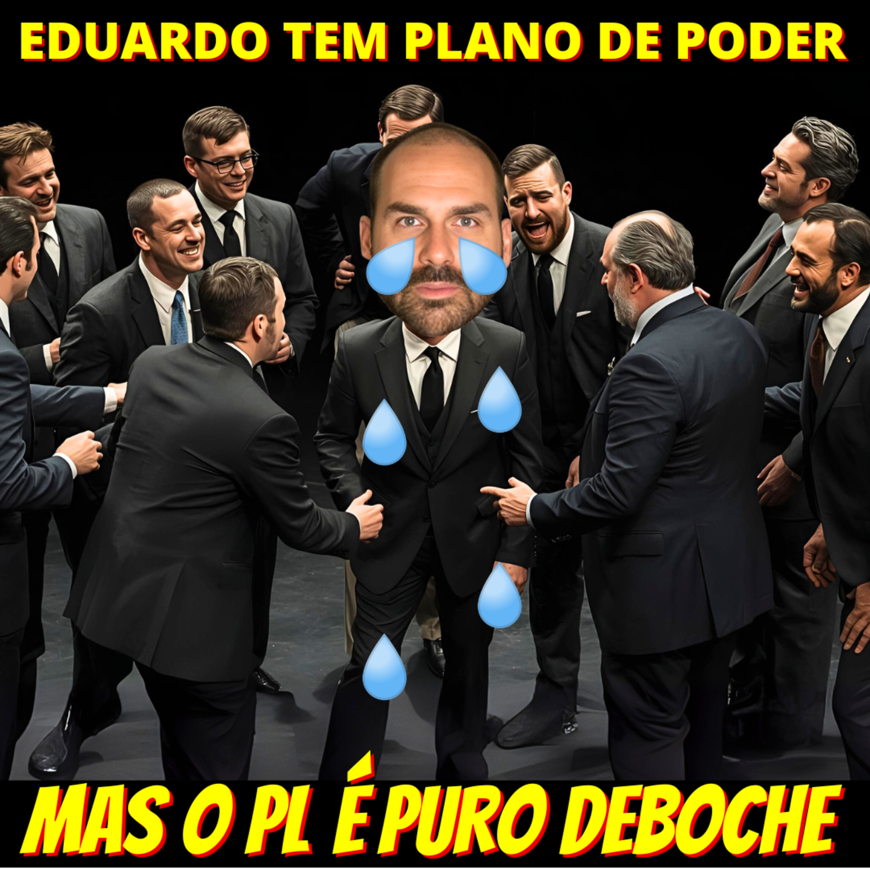 Eduardo rompe com o pai e quer partido próprio. PL apenas ri da cara dele. episode artwork