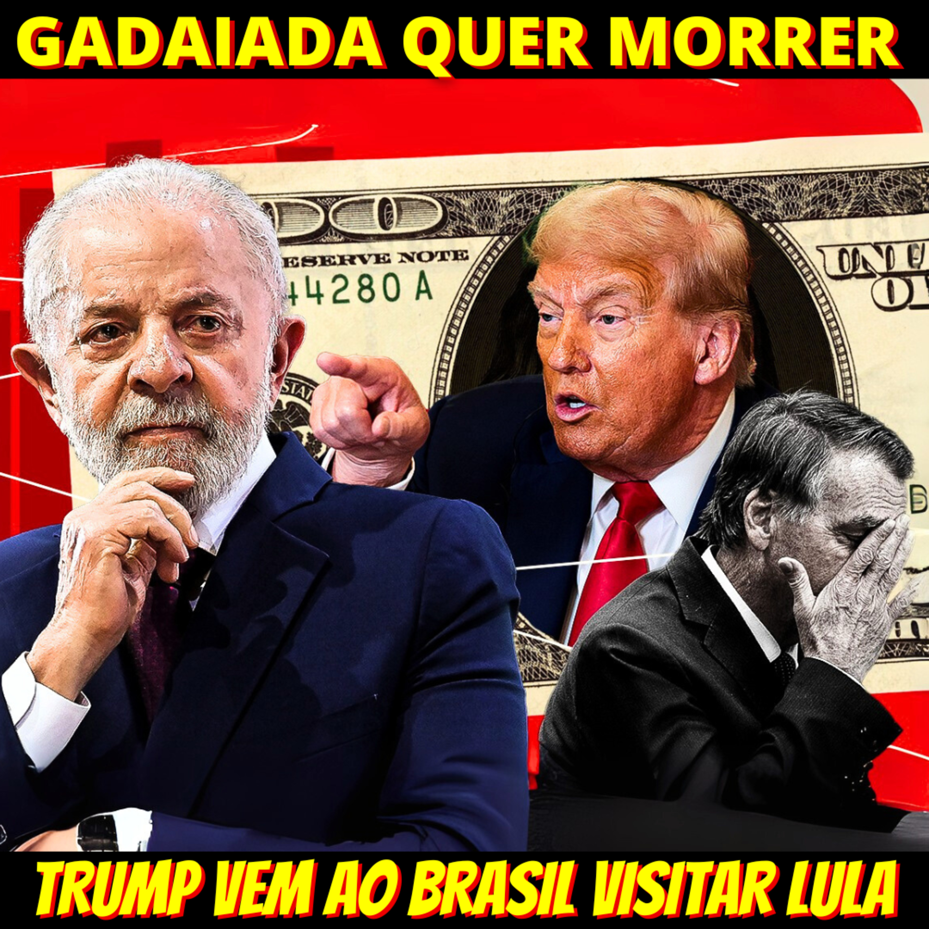 GADAIADA PIRA - Trump diz que vem ao Brasil para visitar Lula episode artwork
