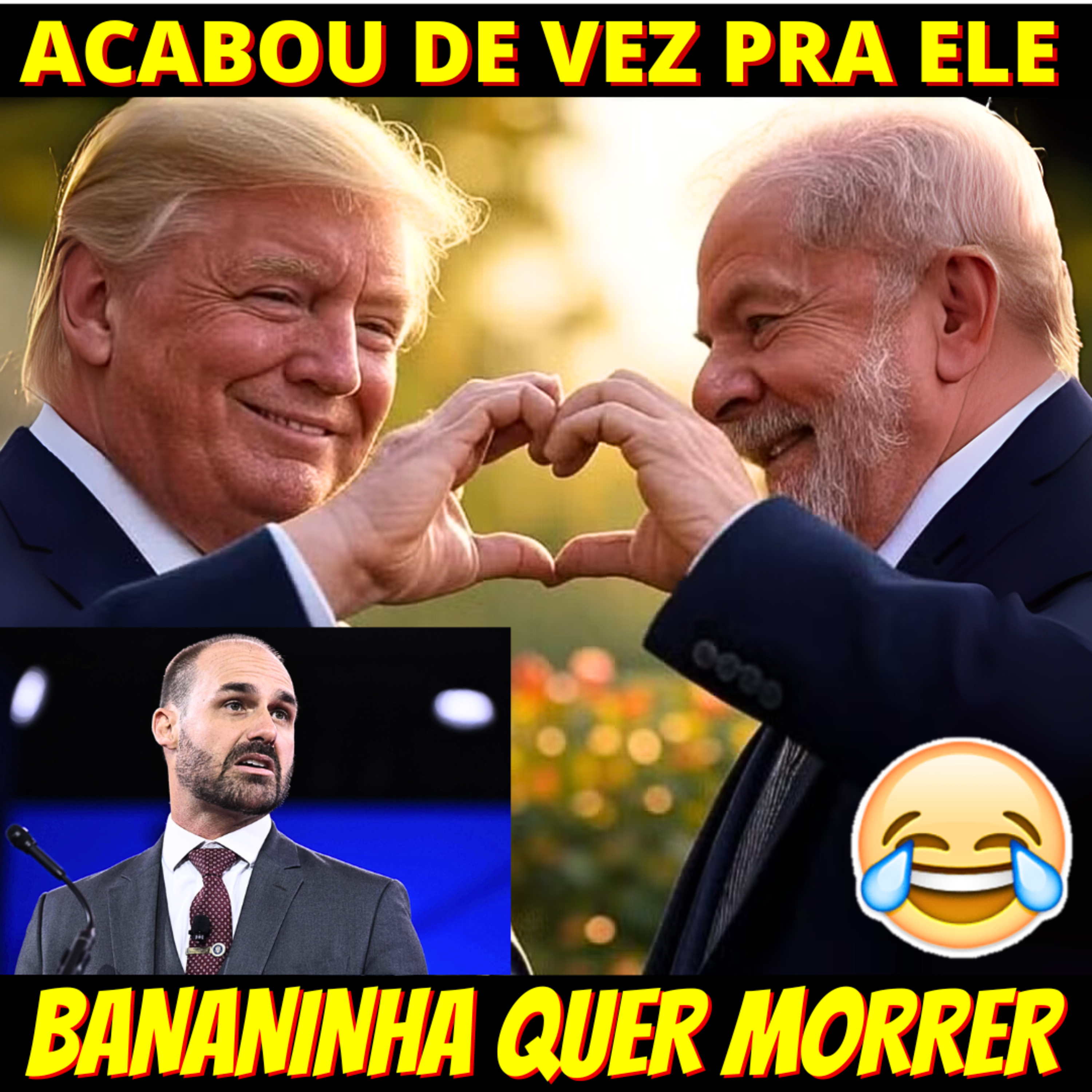 VIROU DEBOCHE - Eduardo Bolsonaro surta e não aceita Trump com Lula episode artwork