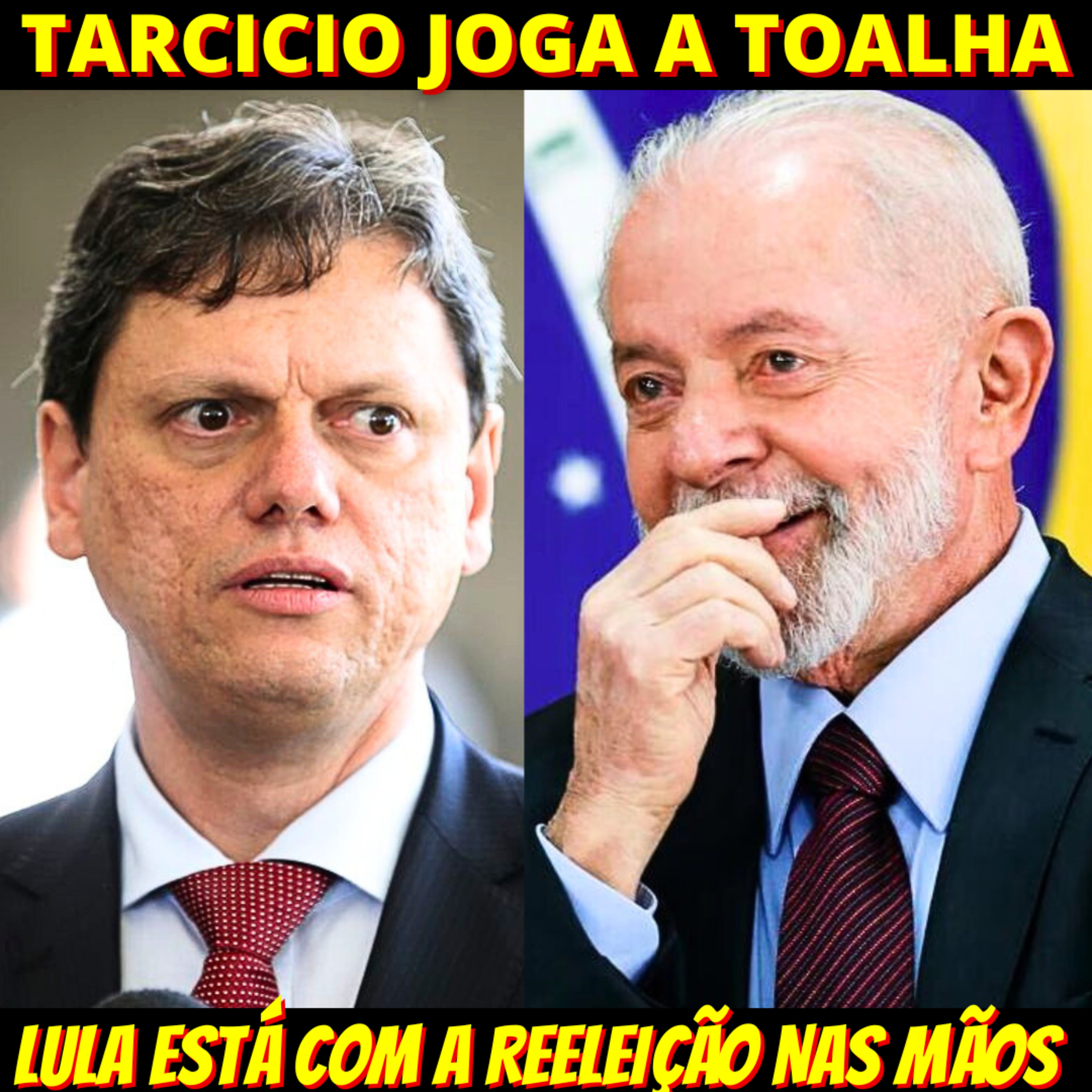 Covarde, Tarcísio diz a aliados que Lula está com reeleição “na mão” episode artwork