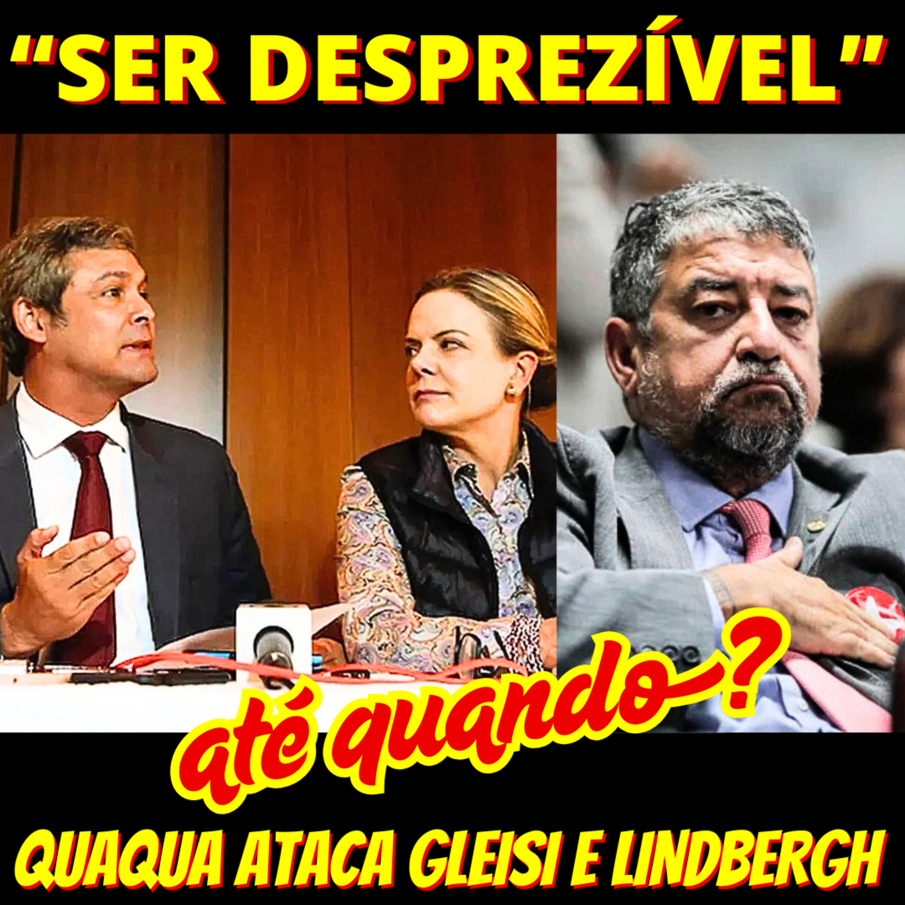 TRETA - Lindbergh rebate dirigente do PT que reclamou de Gleisi: “Desprezível” episode artwork