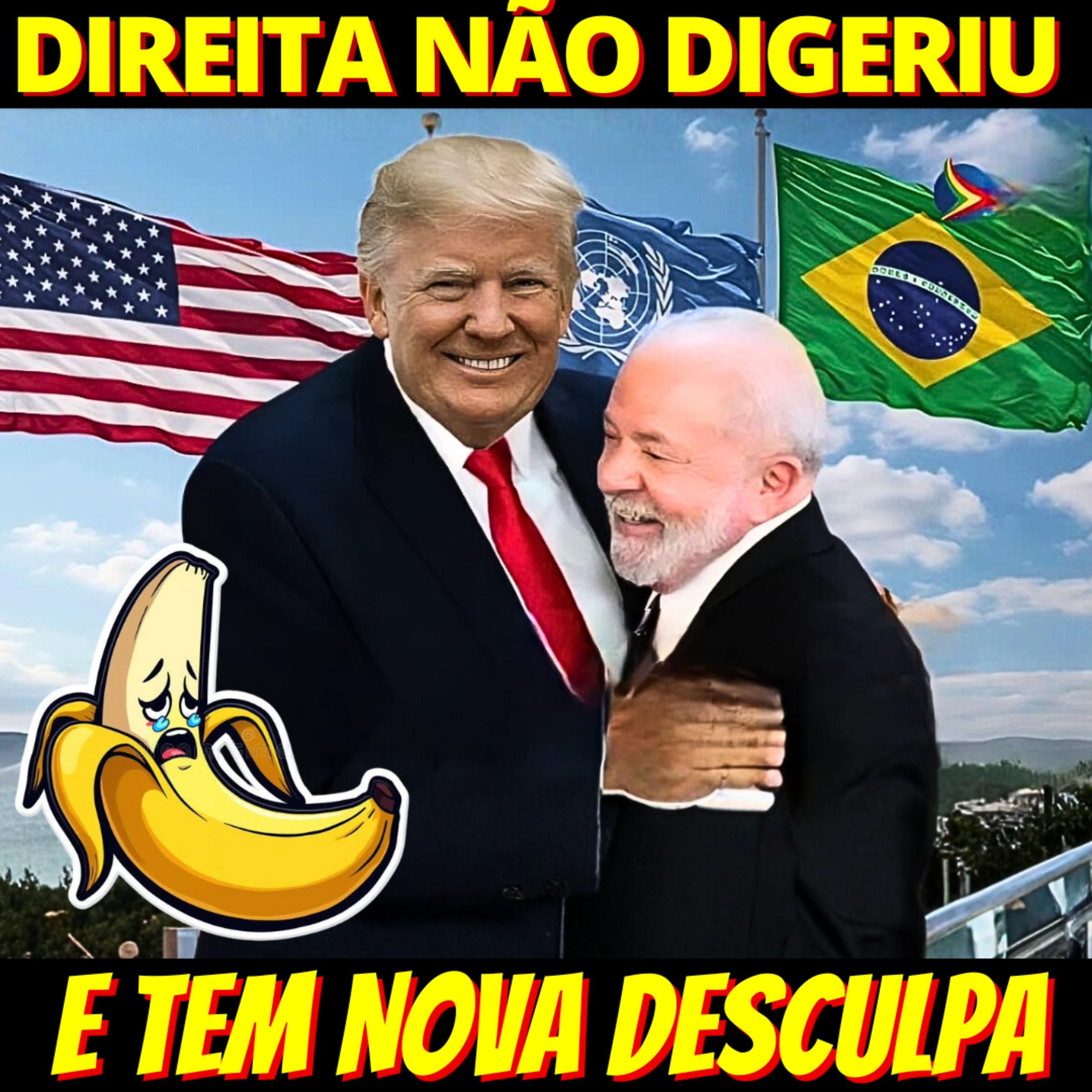 A nova desculpa bolsonarista para diminuir a importância do encontro Lula - Trump episode artwork
