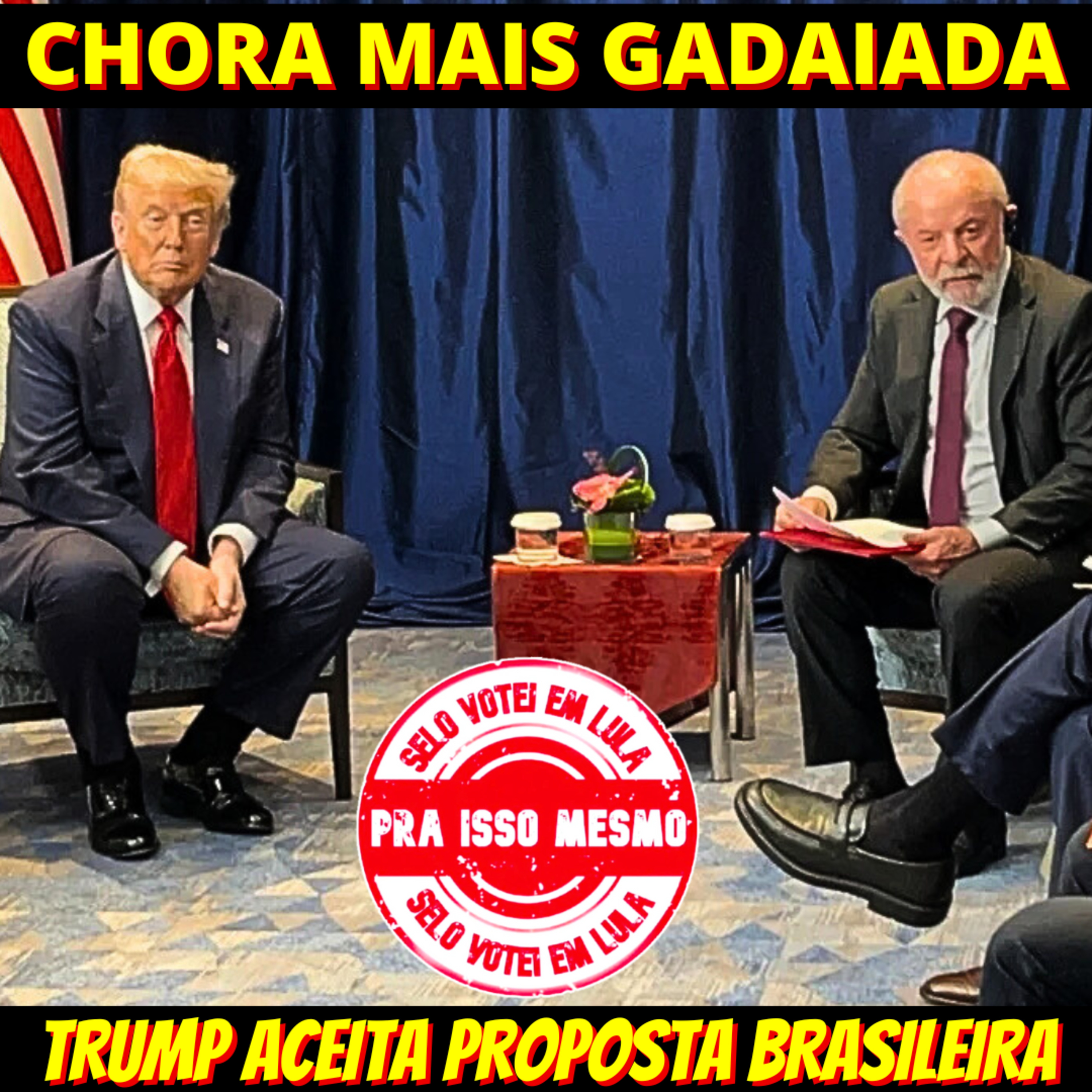 PODE CHORAR - Trump faz seu primeiro aceno à gestão Lula após o encontro na Malásia episode artwork