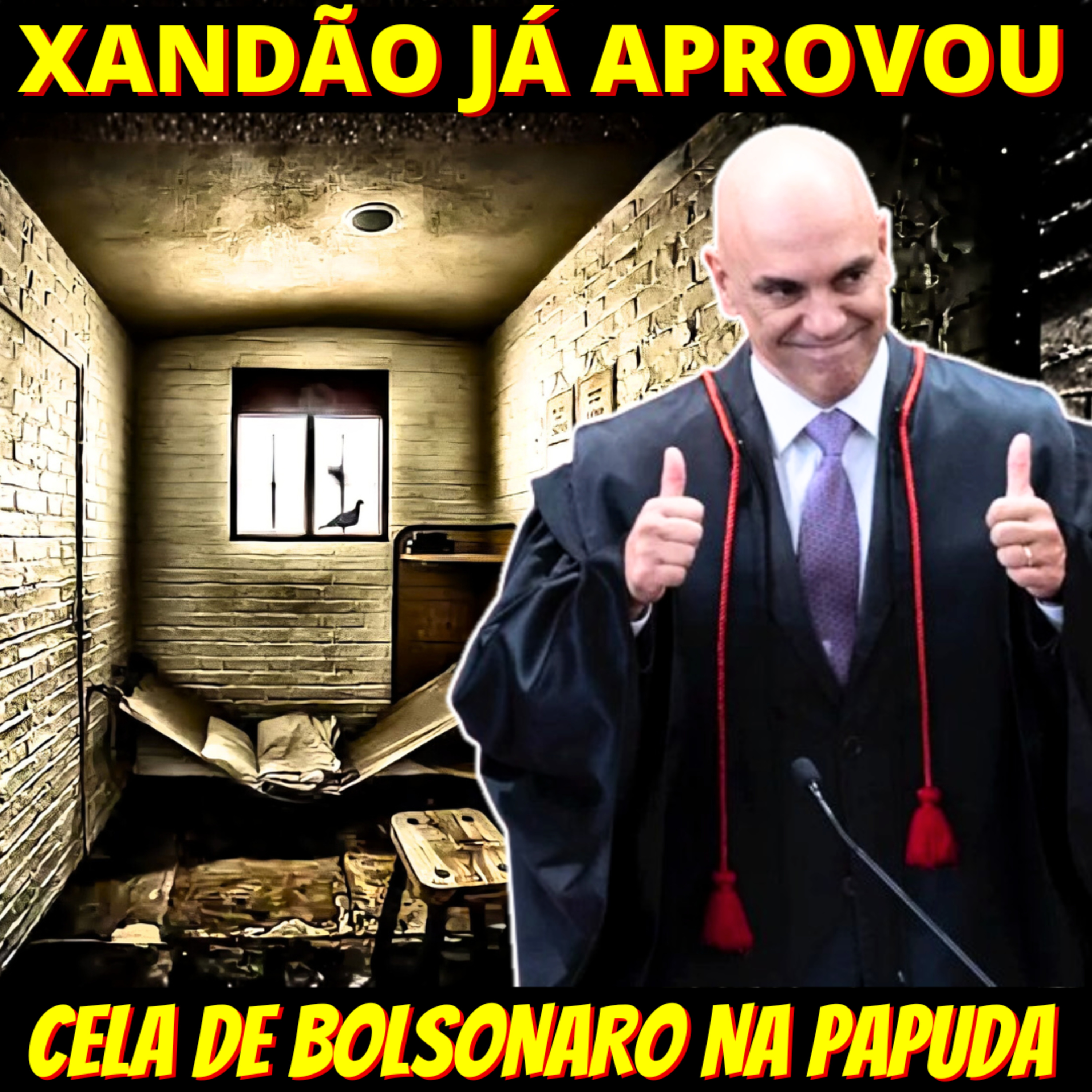 Moraes já olhou cela para a qual pretende enviar Bolsonaro na Papuda episode artwork