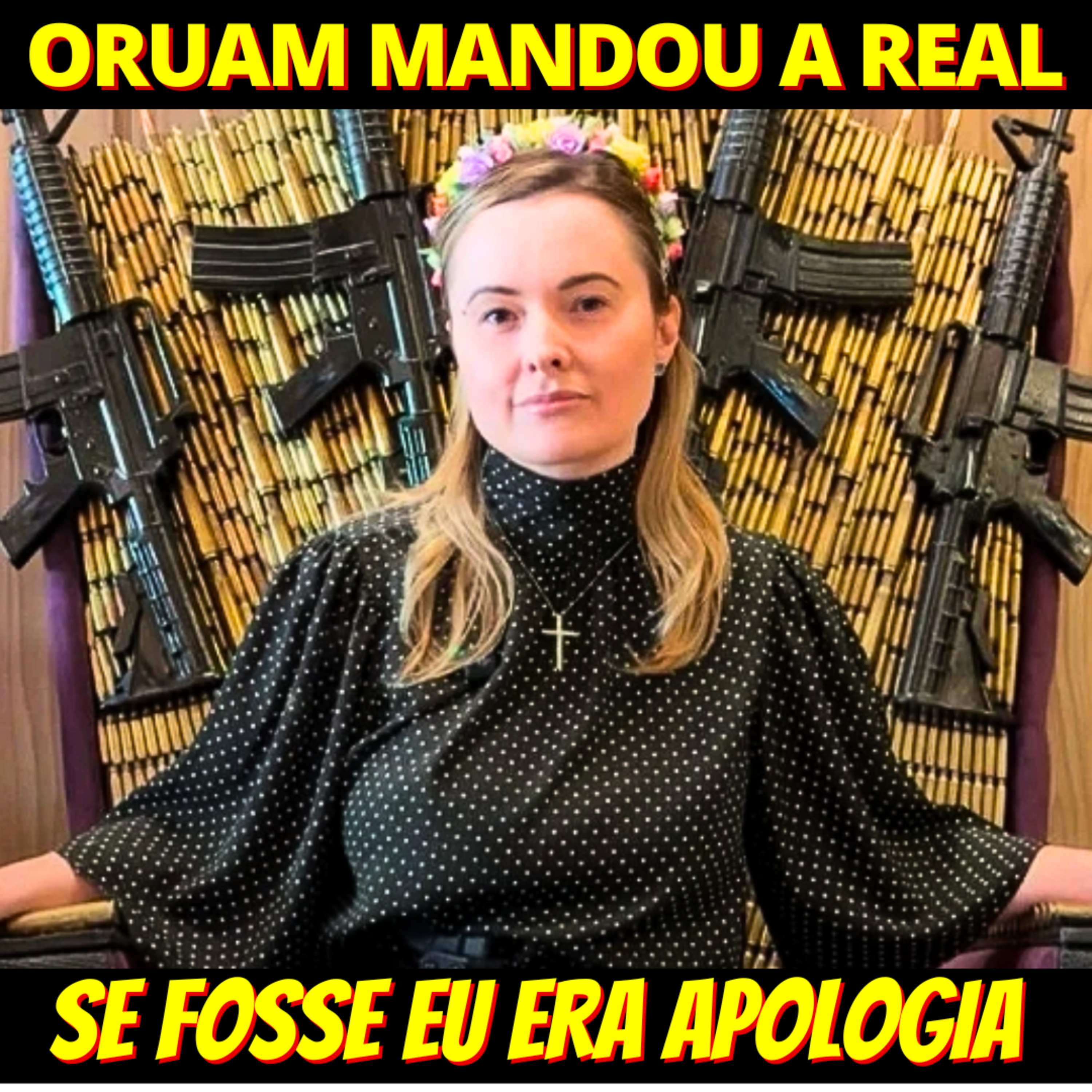 Oruam esculacha foto de Júlia Zanatta com rifles: "Se fosse eu era apologia" episode artwork
