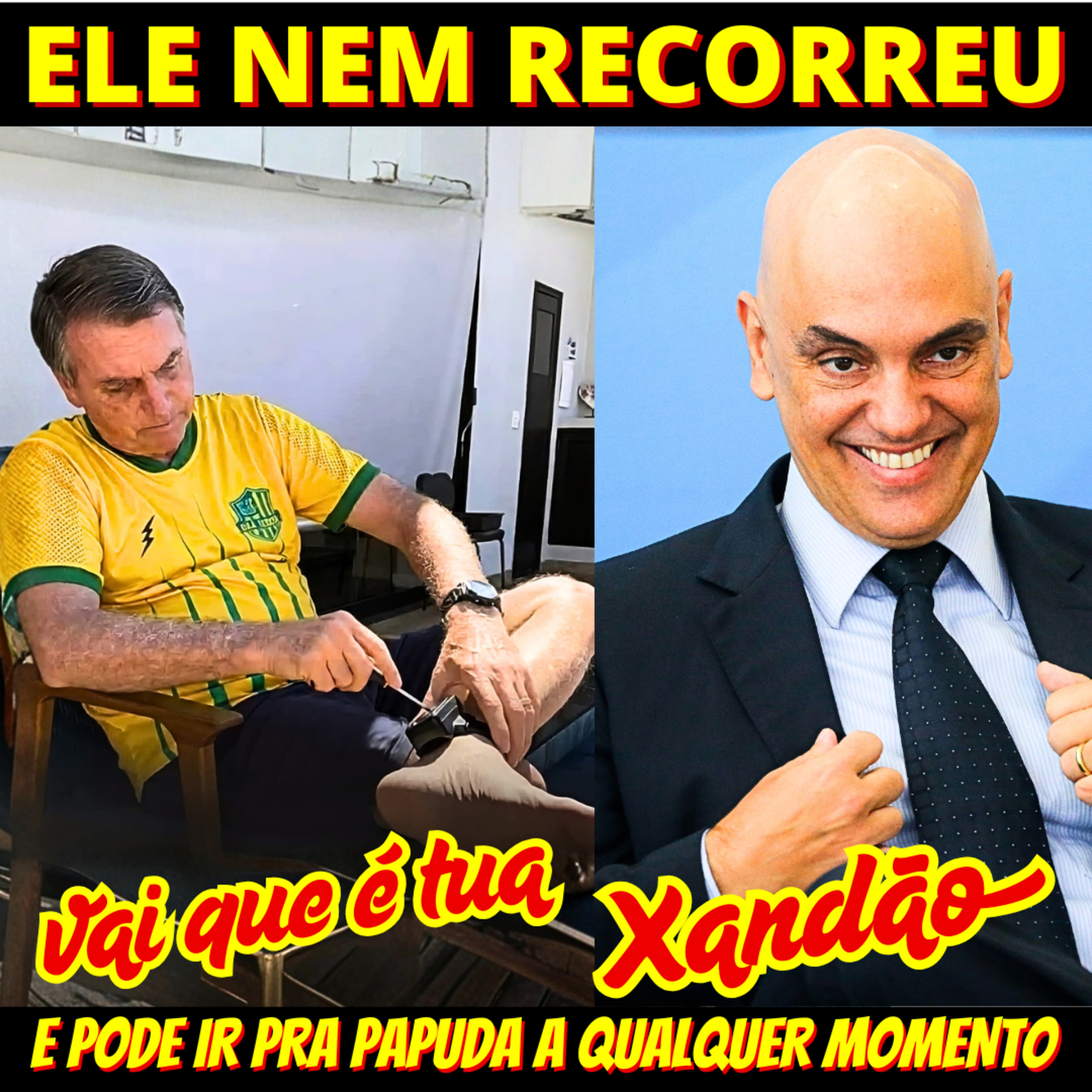 Bolsonaro surpreende, nem entra com recurso e prisão pode ser decretada a qualquer momento episode artwork