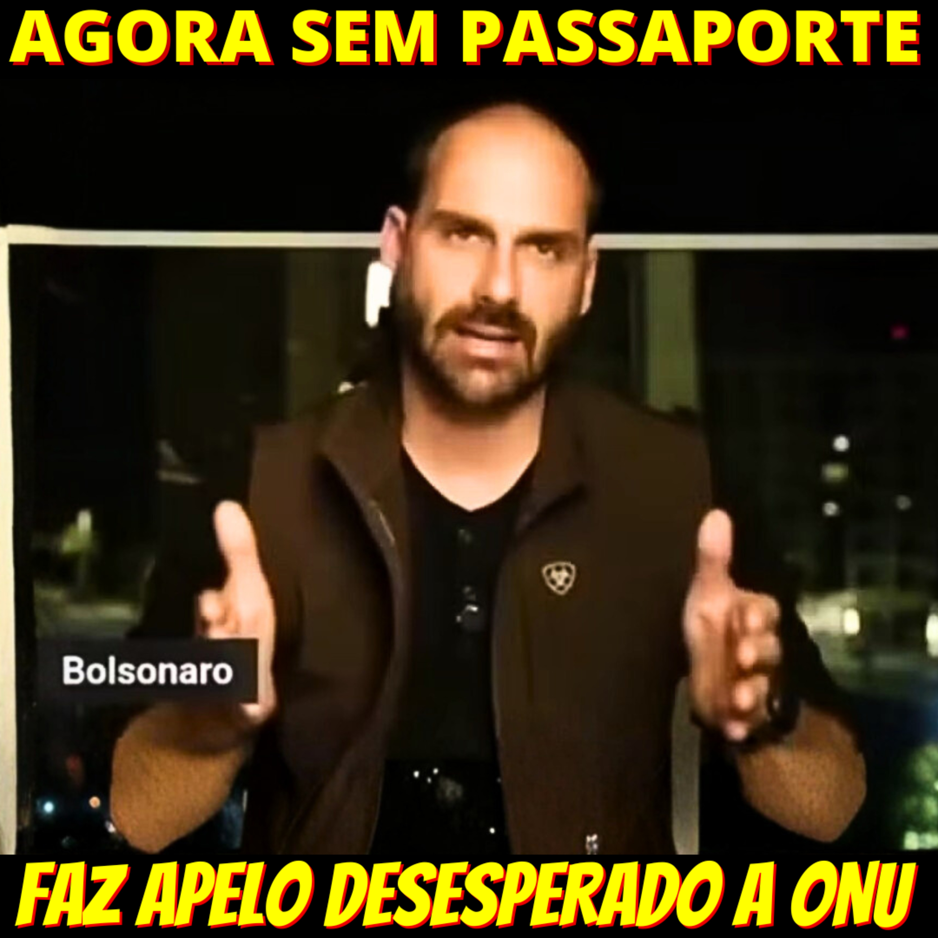 Eduardo Bolsonaro vai pedir à ONU passaporte de 'apátrida' após ser cassado episode artwork
