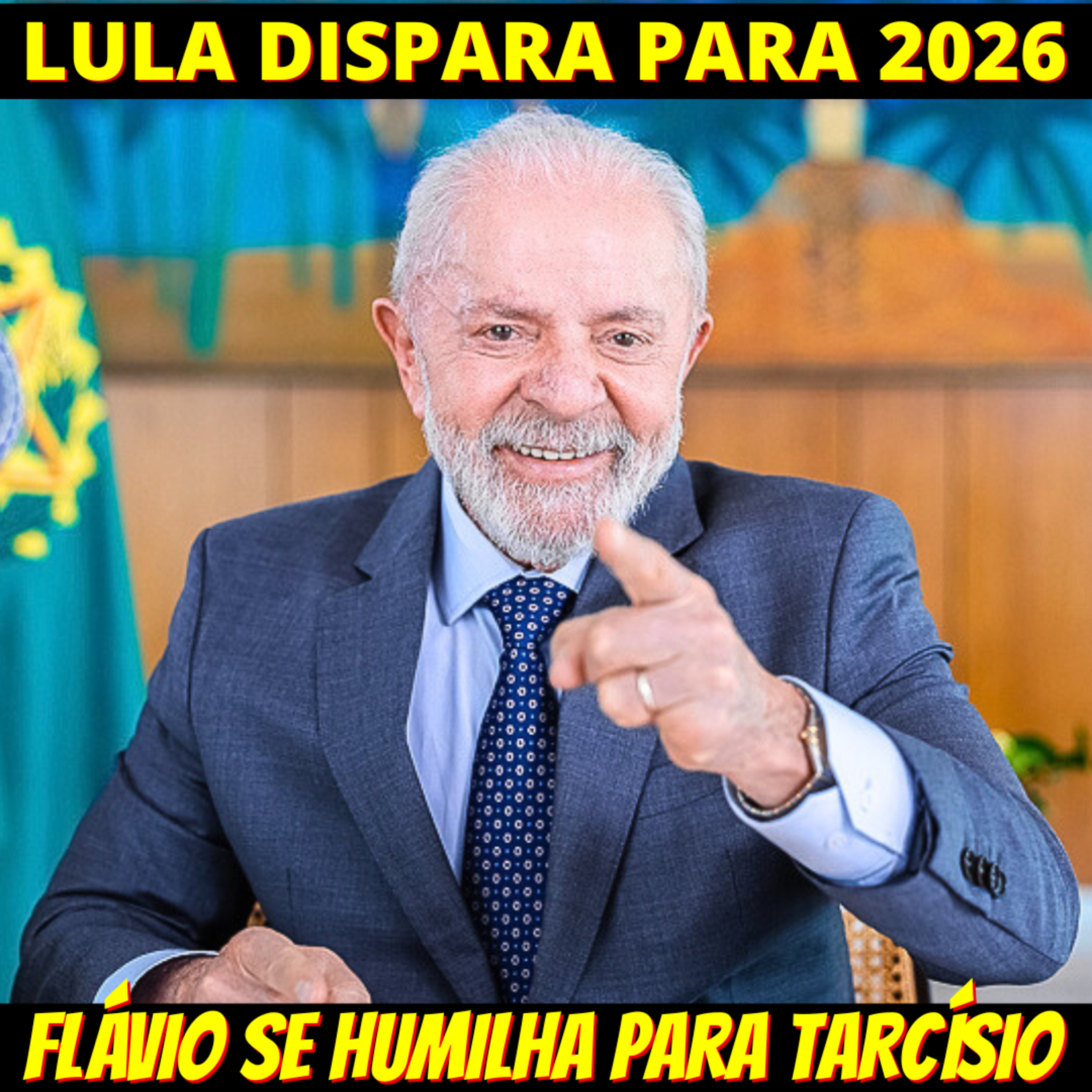 Lula dispara em pesquisa, Flávio surta e Michelle ataca Tarcísio episode artwork