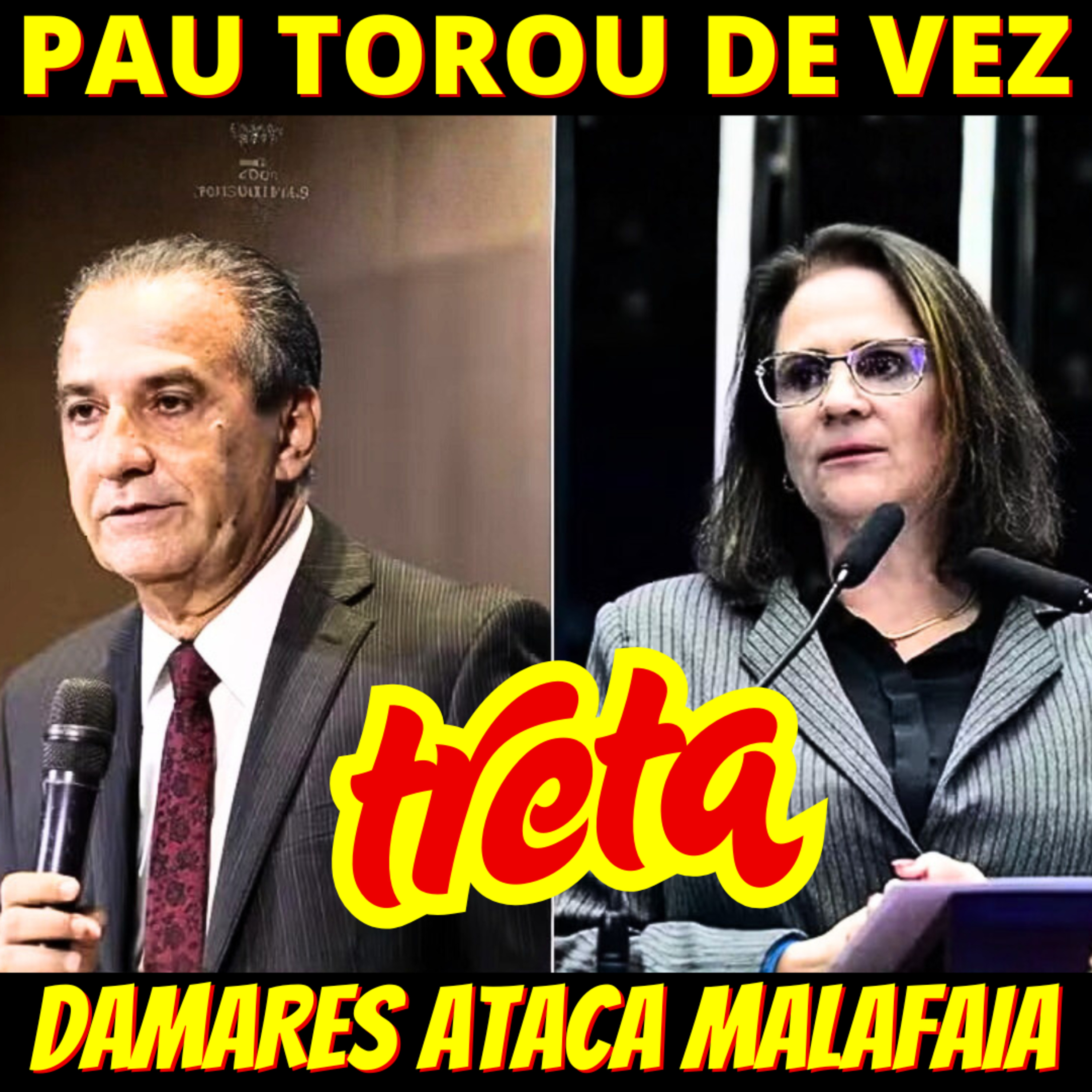 TRETA - Damares diz que Malafaia 'devia orar, ao invés de se doer' episode artwork
