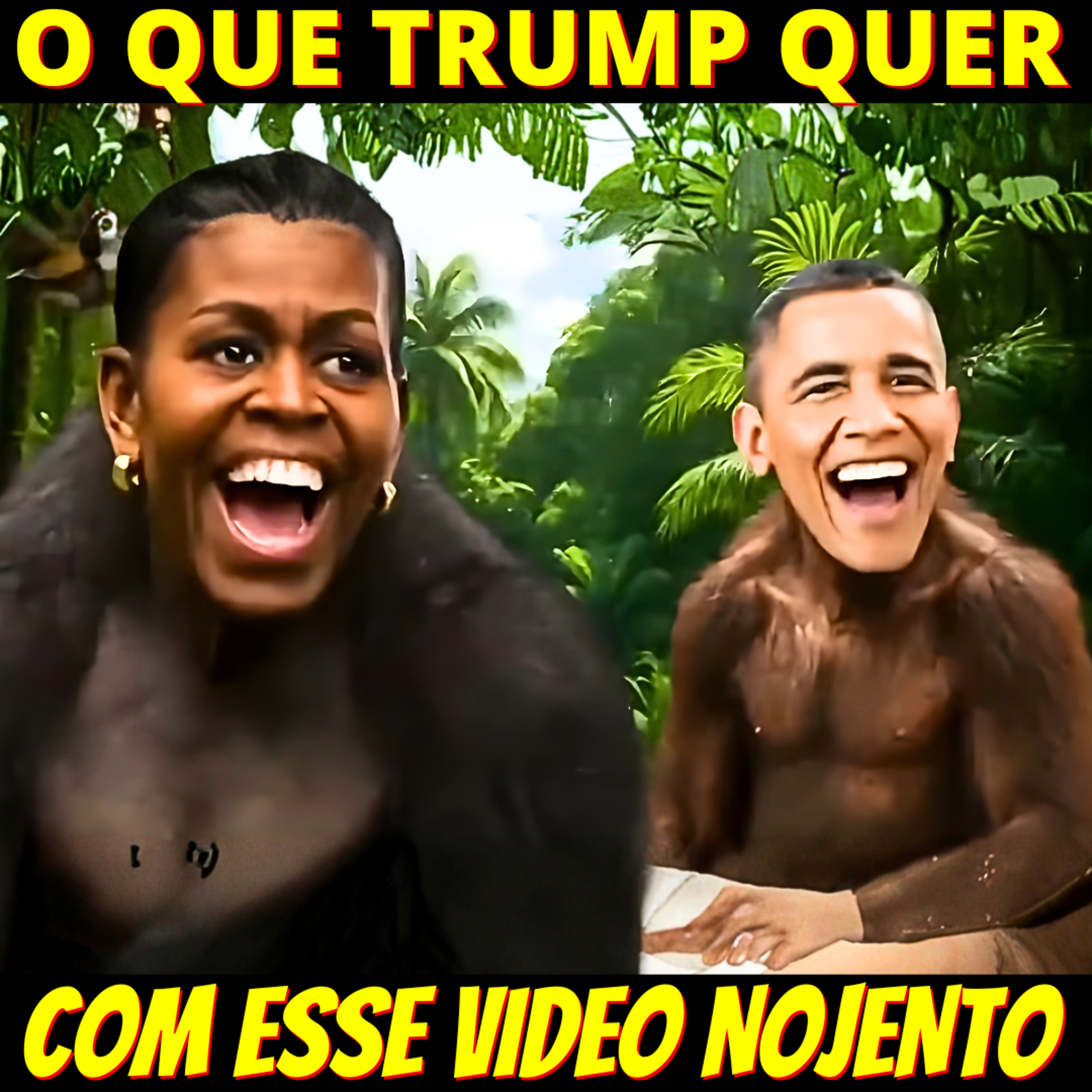 O real motivo do video racista de Trump contra Michelle e Barack Obama episode artwork