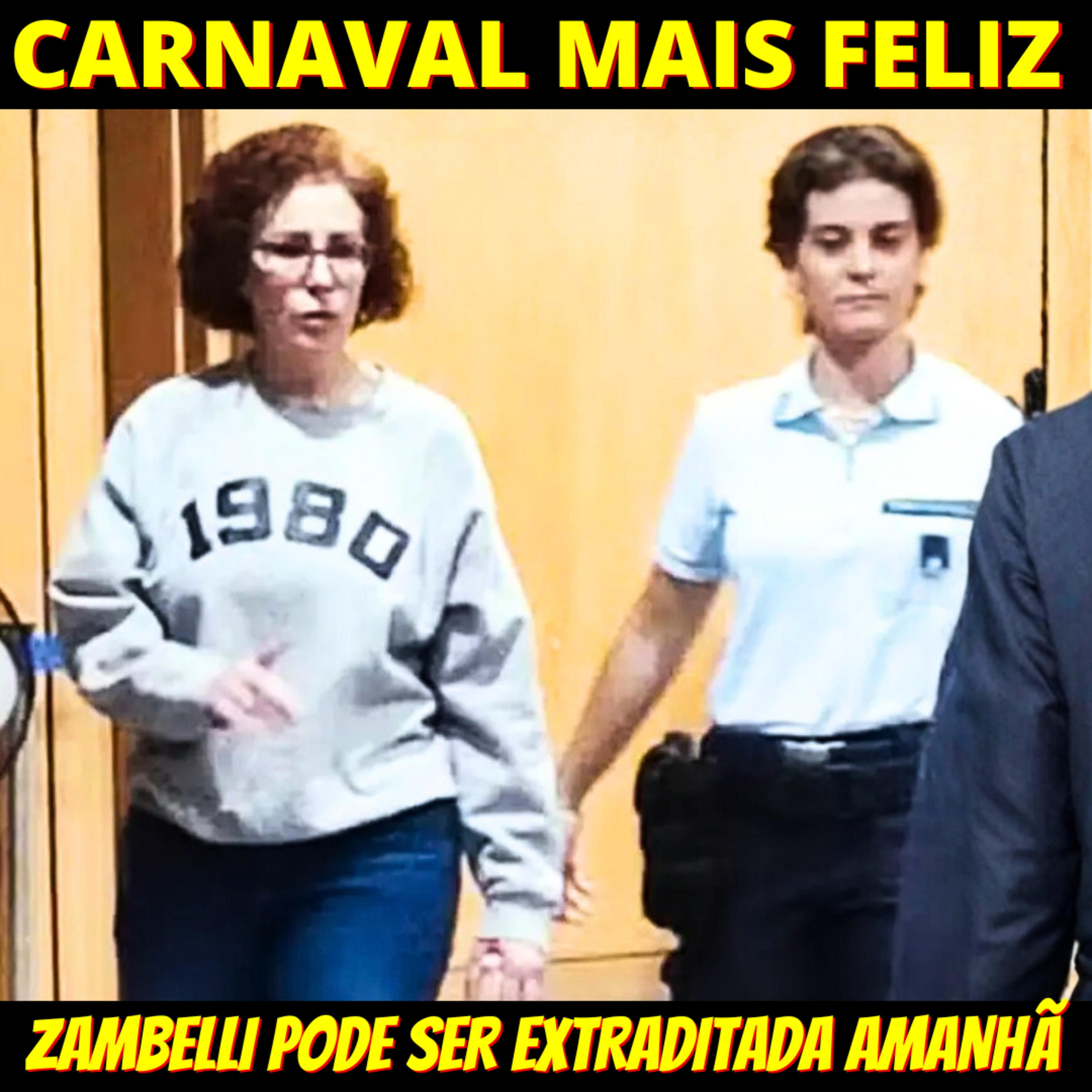 VOU FESTEJAR - Enfim AMANHÃ o julgamento final que pode estraditar Carla Zambelli episode artwork