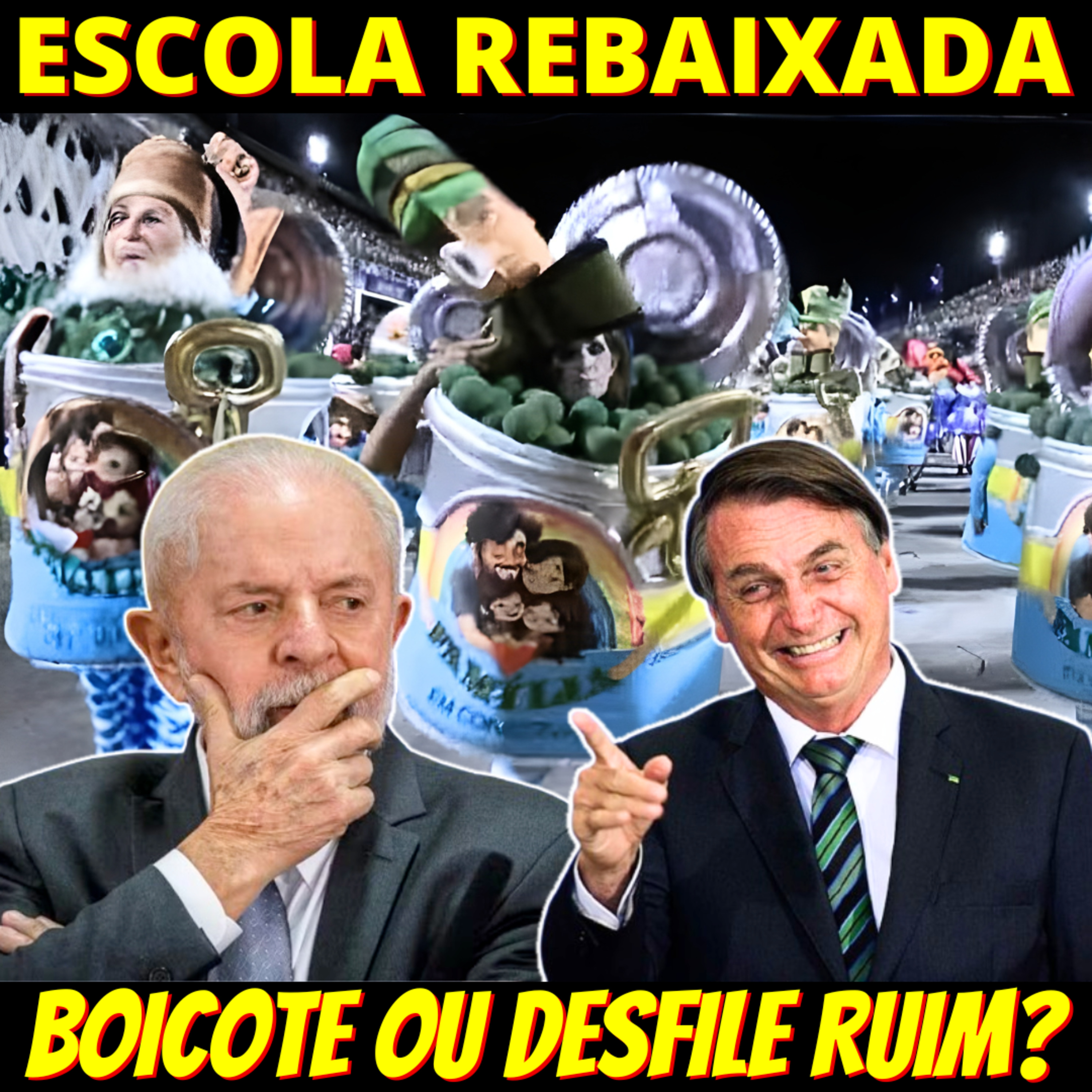 Escola que homenageou Lula é rebaixada - Boicote ou só um desfile ruim mesmo?