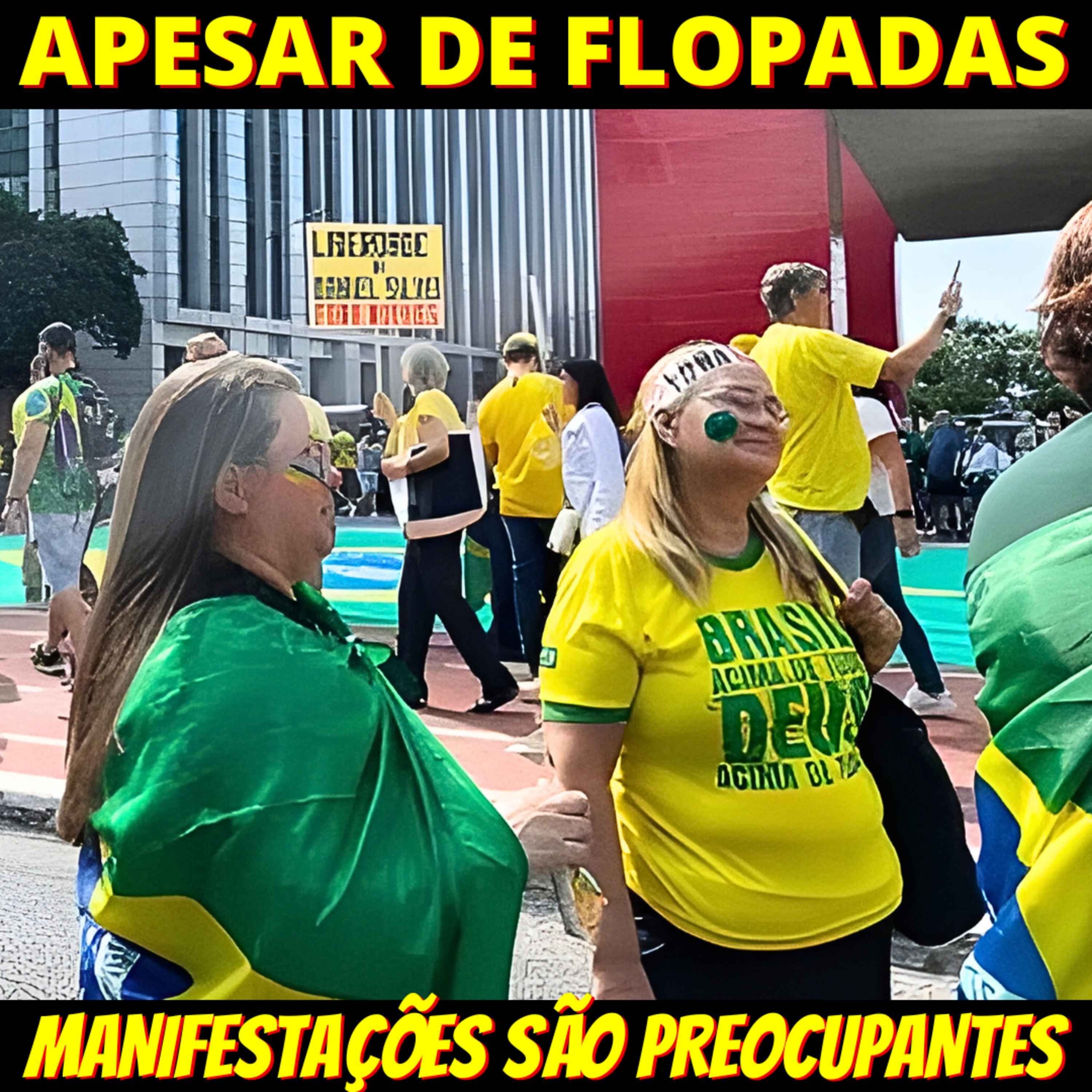 Bolsonarismo leva 20,4 mil em SP e apenas 4,7 mil no RJ contra Lula e STF episode artwork