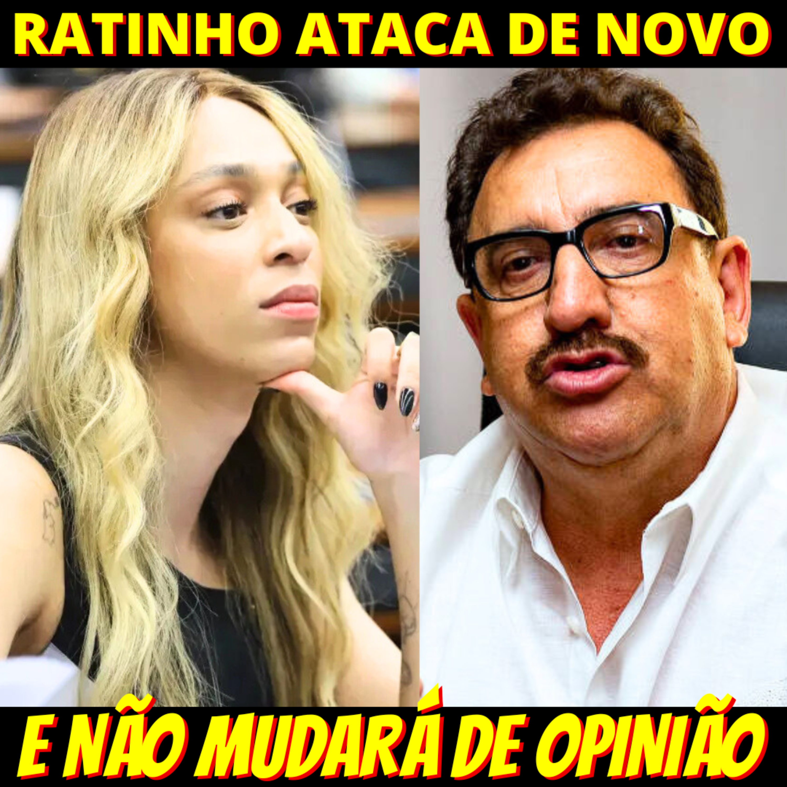 Ratinho volta a criticar Erika Hilton e diz que não mudará opinião episode artwork