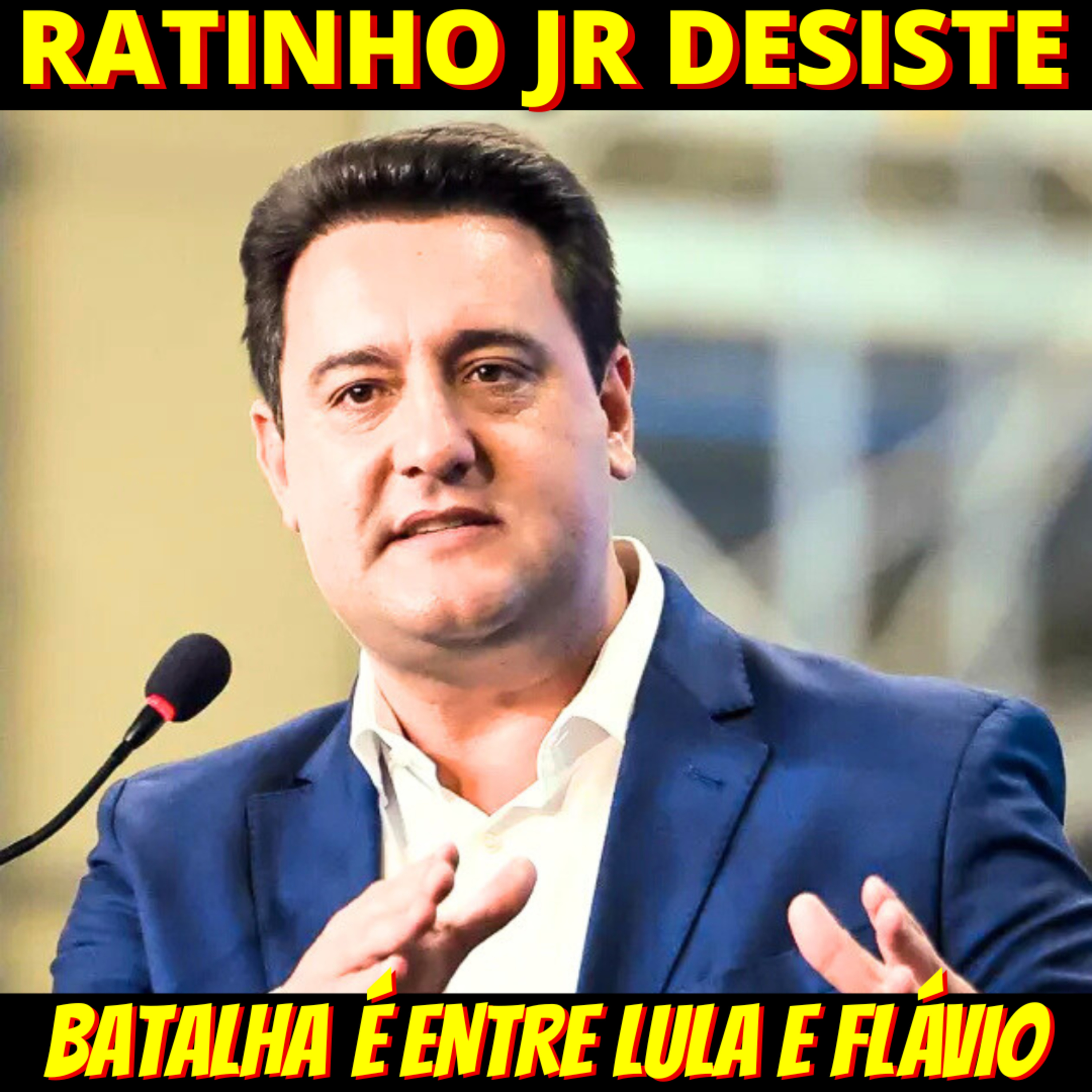 Ratinho Jr desiste da Presidência e eleição deve ser mesmo entre Lula e Flávio episode artwork
