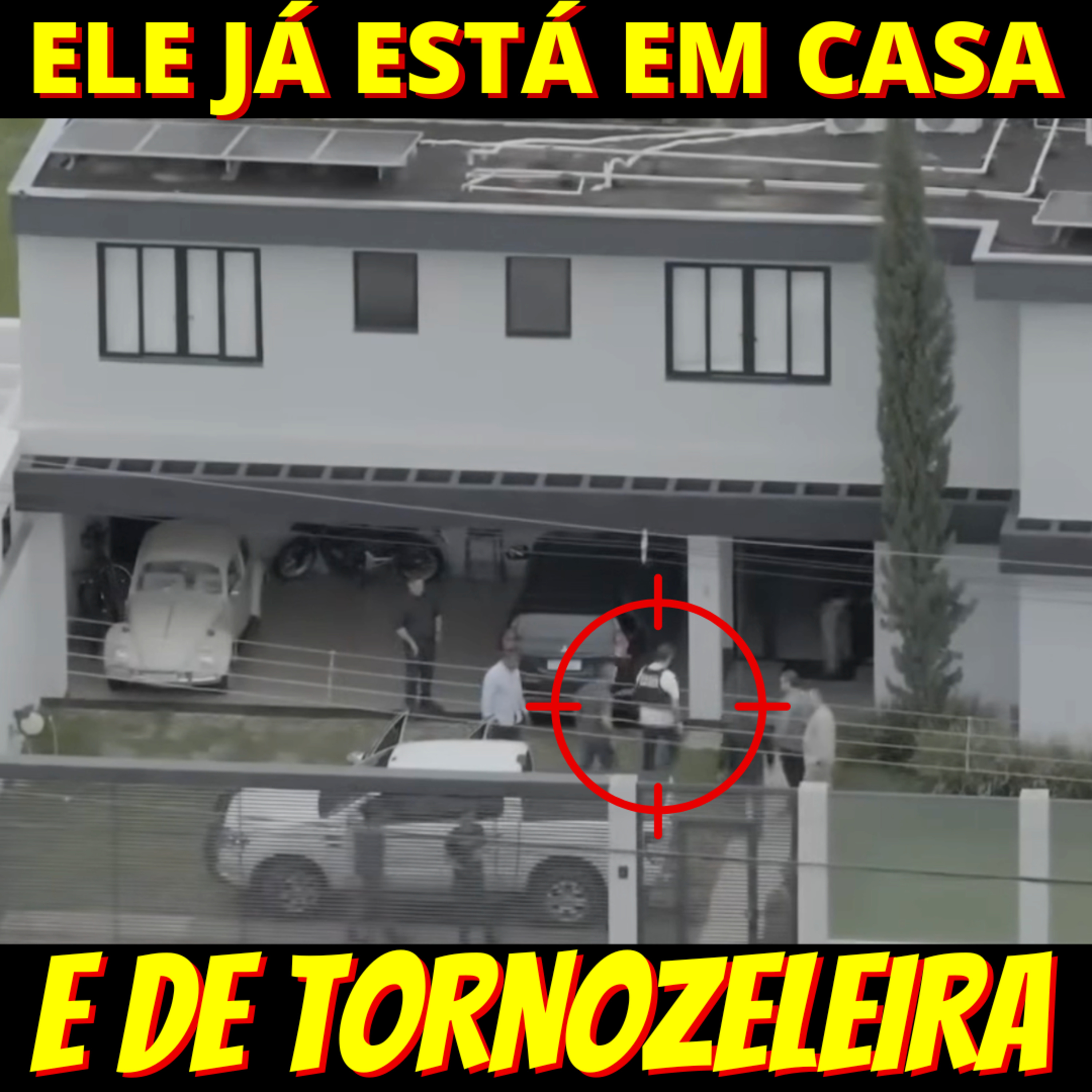 Bolsonaro recebe alta e chega em casa de tornozeleira para cumprir prisão domiciliar episode artwork
