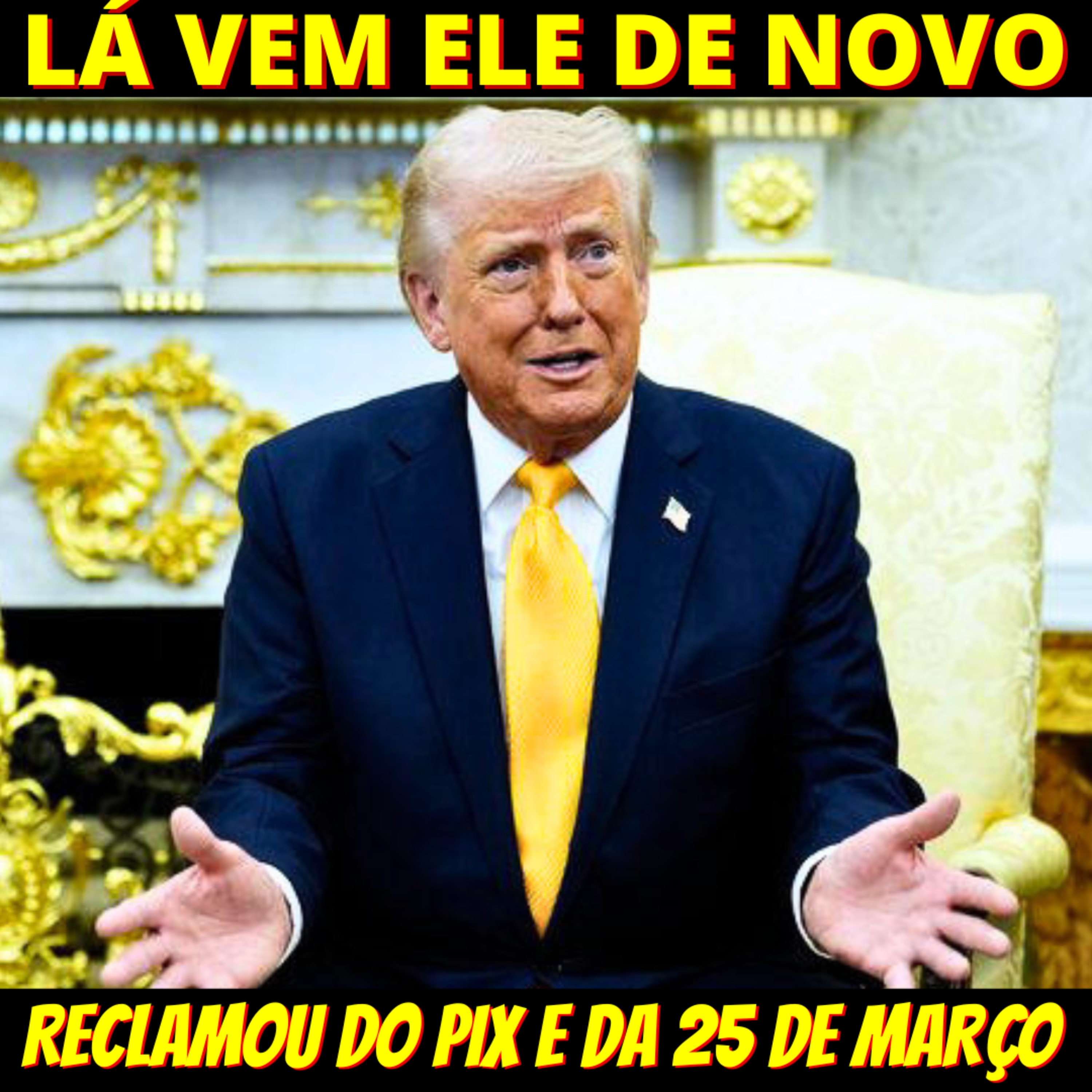 Trump volta a reclamar do Pix e até da Rua 25 de Março episode artwork