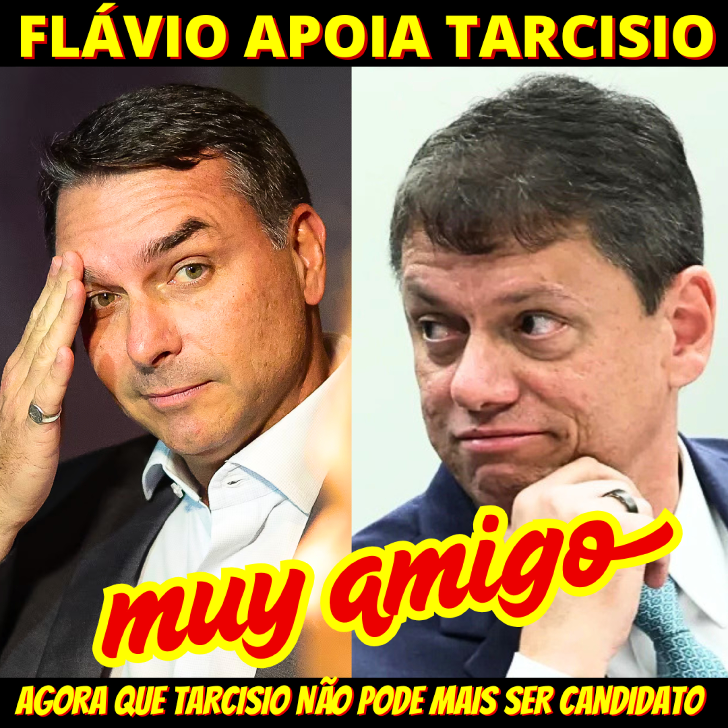 Flávio diz que votaria em Tarcísio (agora que passou o prazo pra Tarcisio ser candidato) episode artwork