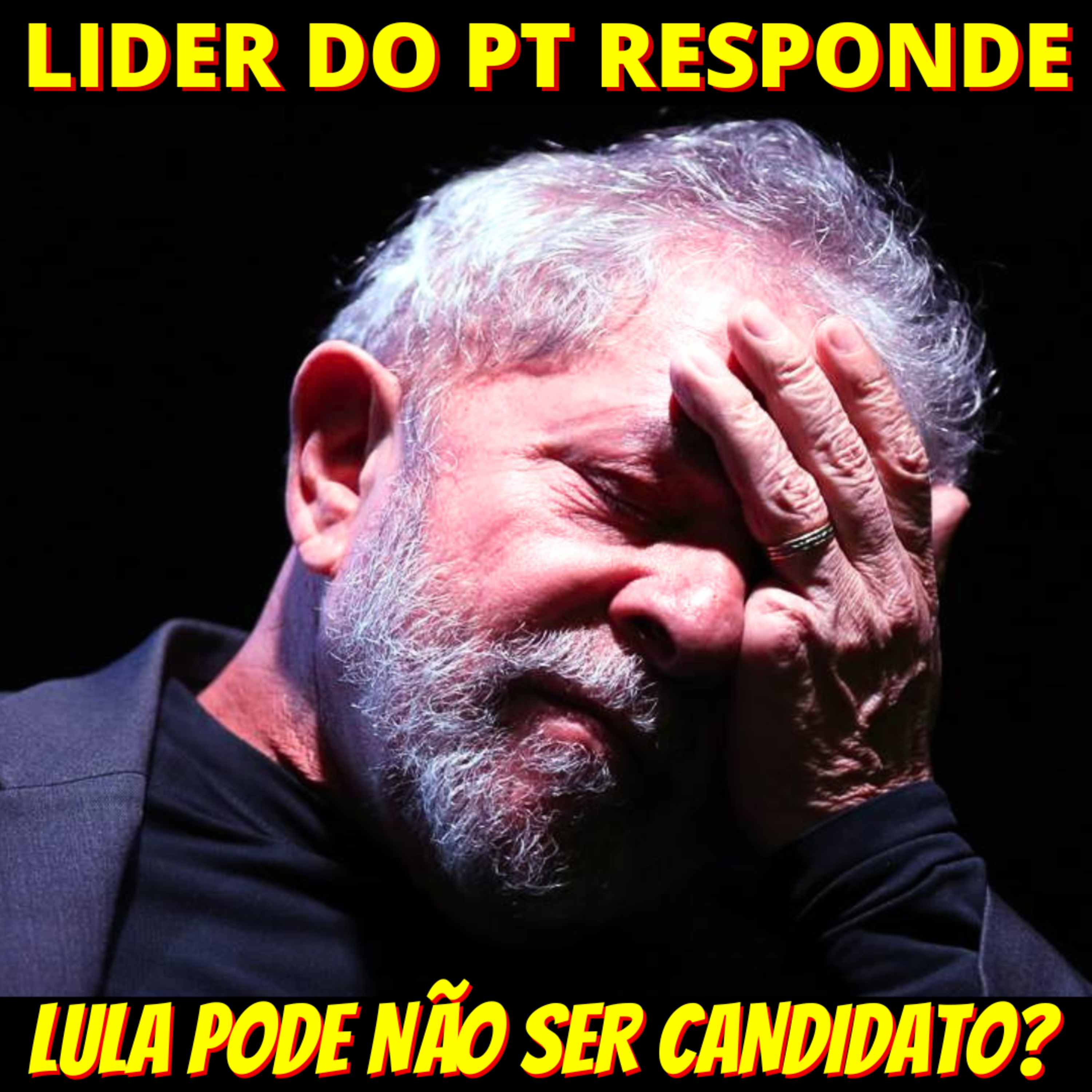 VEJA A RESPOSTA - Líder do PT responde se Lula pode desistir de ser candidato este ano episode artwork