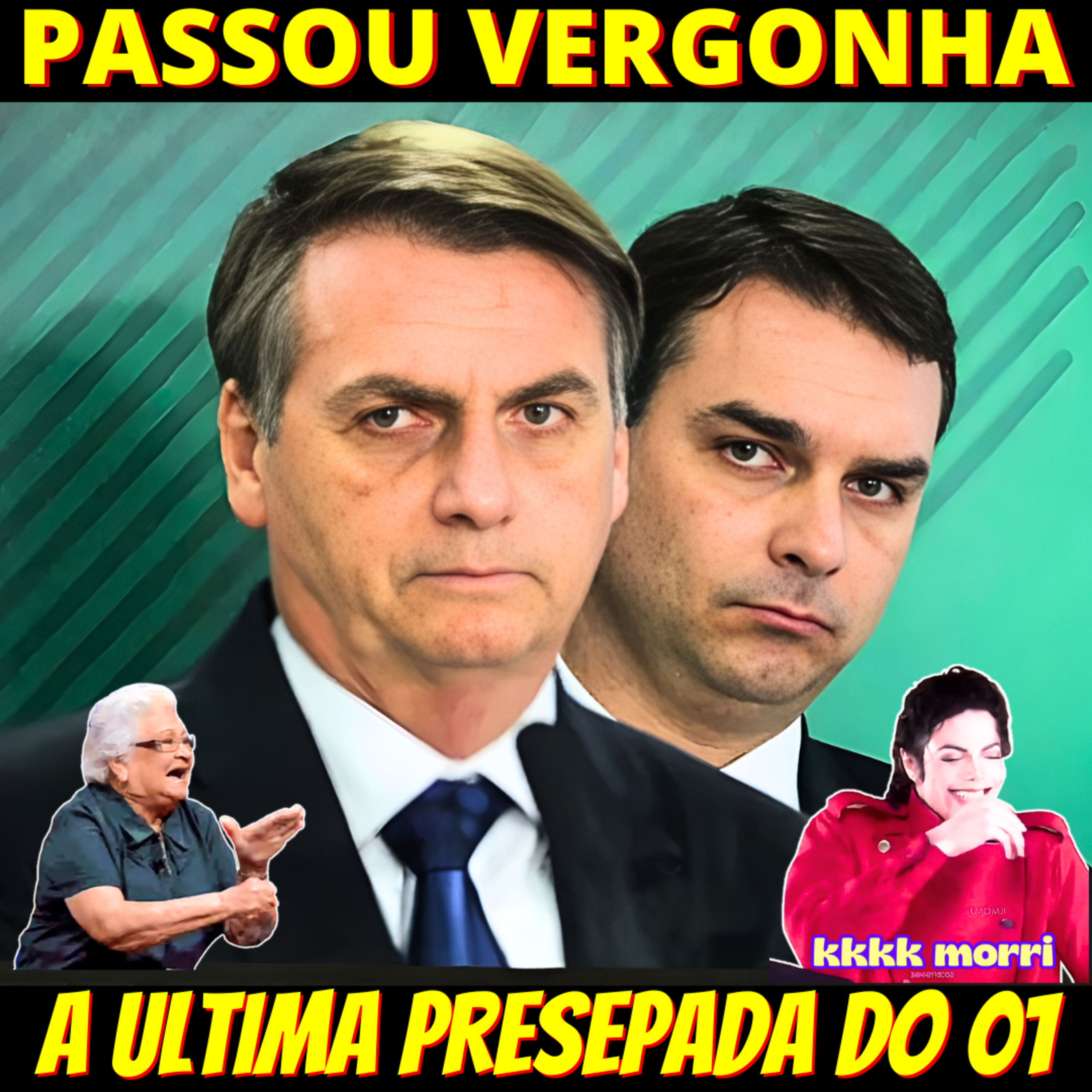RIDÍCULO - Flávio Bolsonaro critica Lula com video gravado durante o governo de seu pai Jair episode artwork