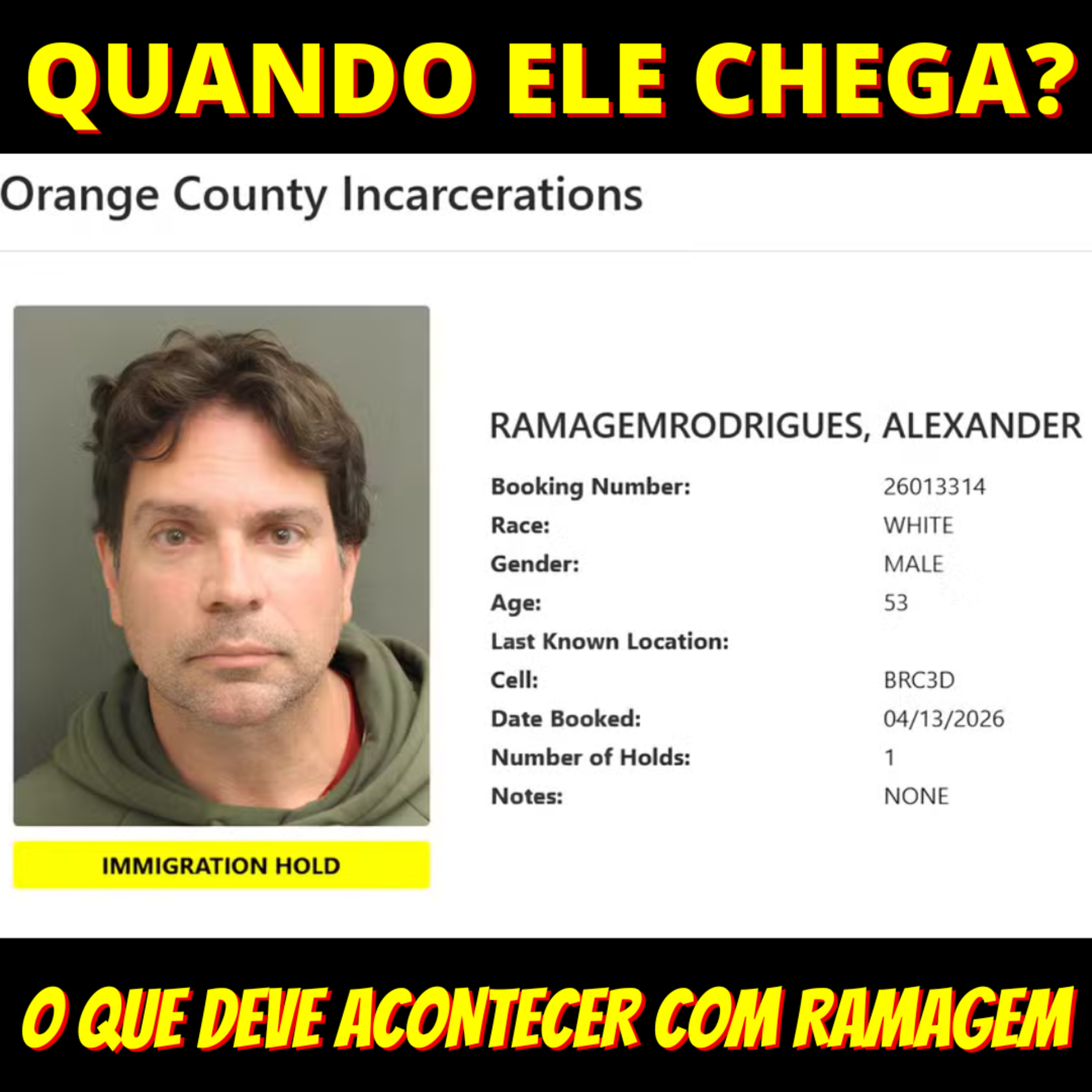 O que deve acontecer com Alexandre Ramagem, golpista preso nos EUA pelo ICE de Trump? episode artwork