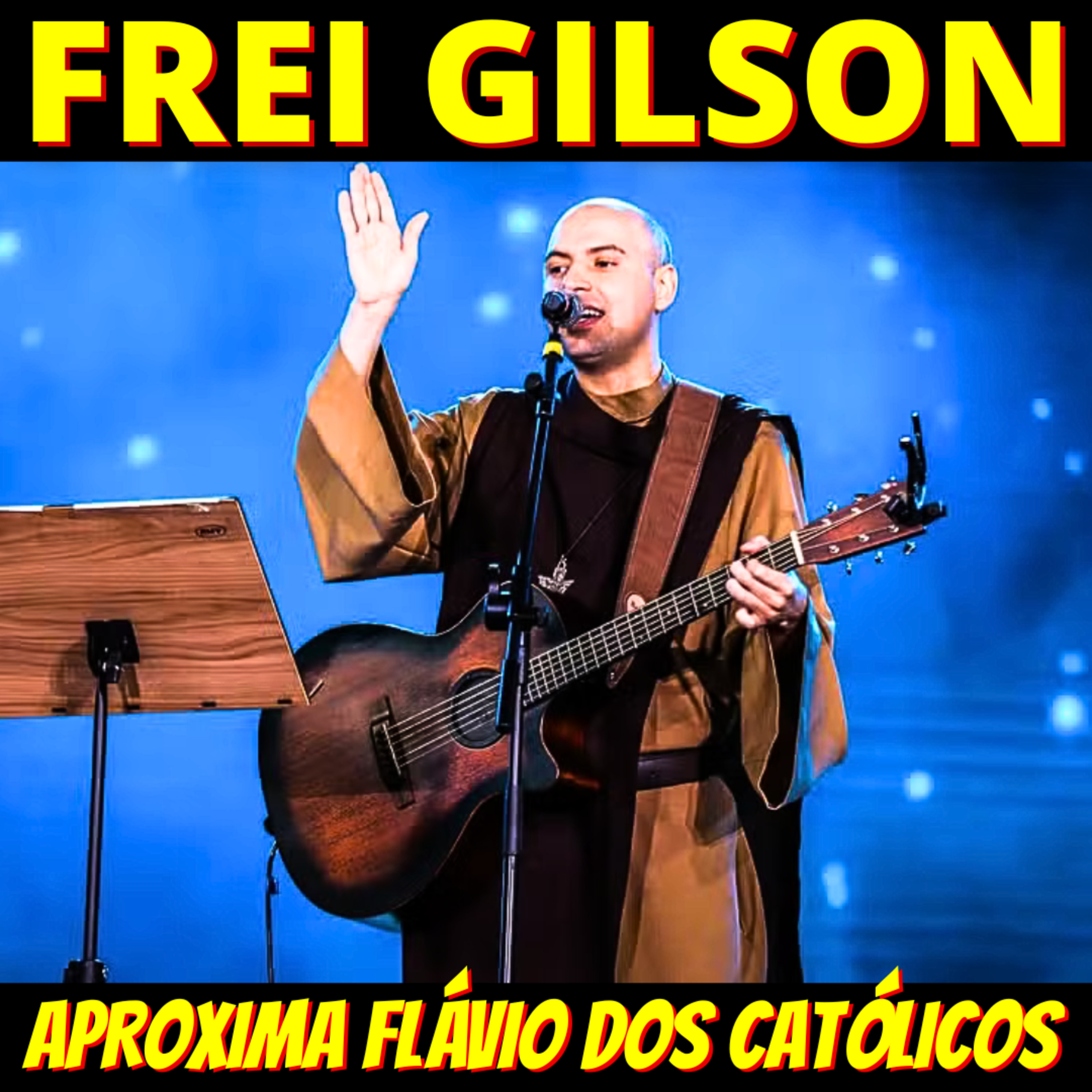 Flávio Bolsonaro se aproxima de Frei Gilson e acirra disputa pelo voto católico episode artwork