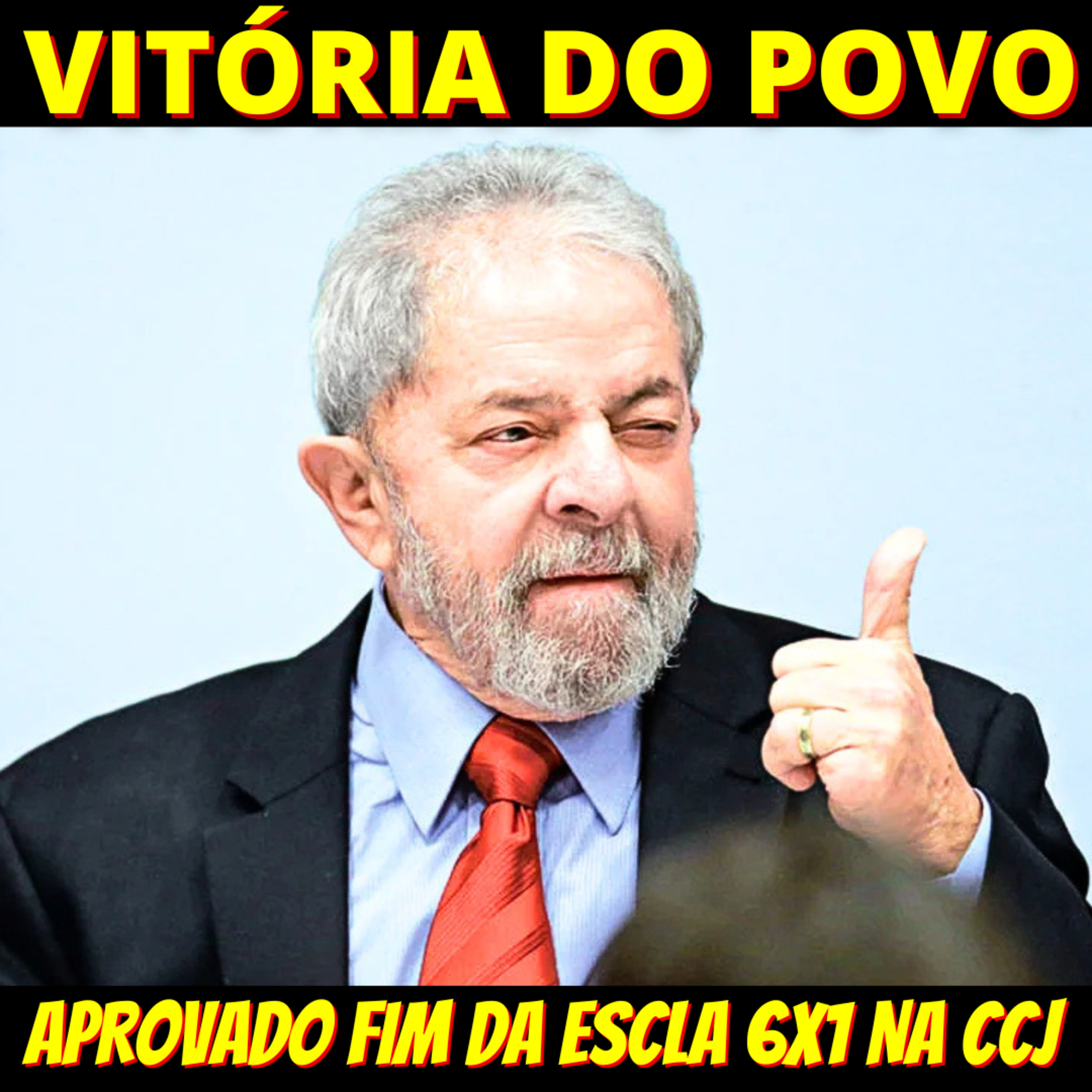 Lula comemora Fim da Escala 6x1 aprocado no Senado. PT vai fazer propaganda. episode artwork