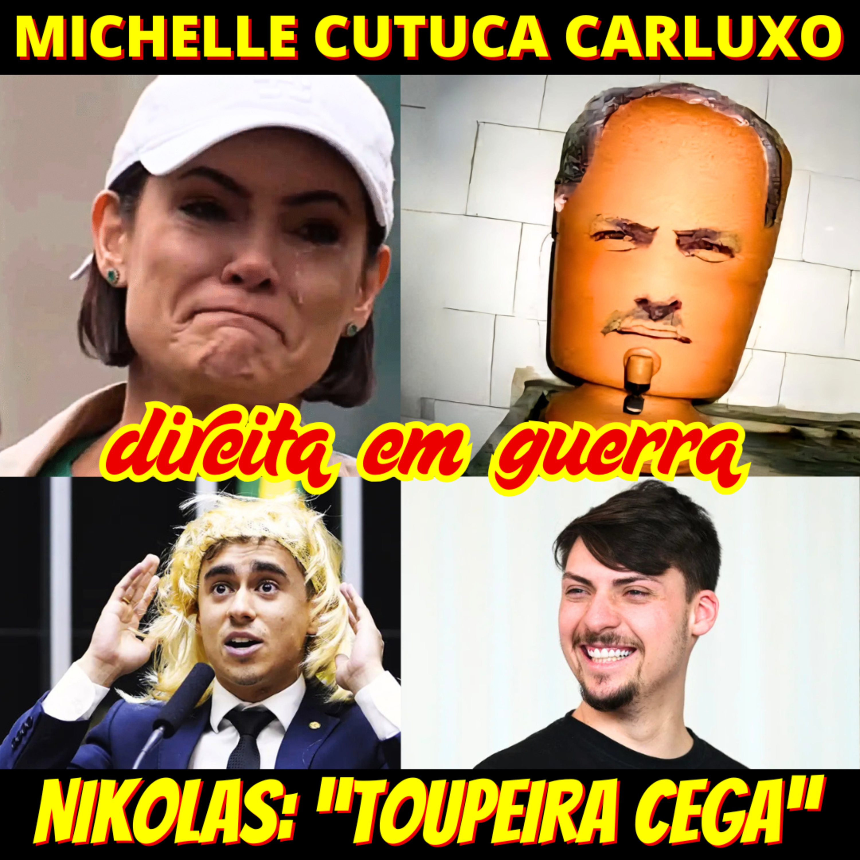 CAOS - Michelle ataca Carluxo. Nikolas chama Jar Renan de "toupeira cega" episode artwork