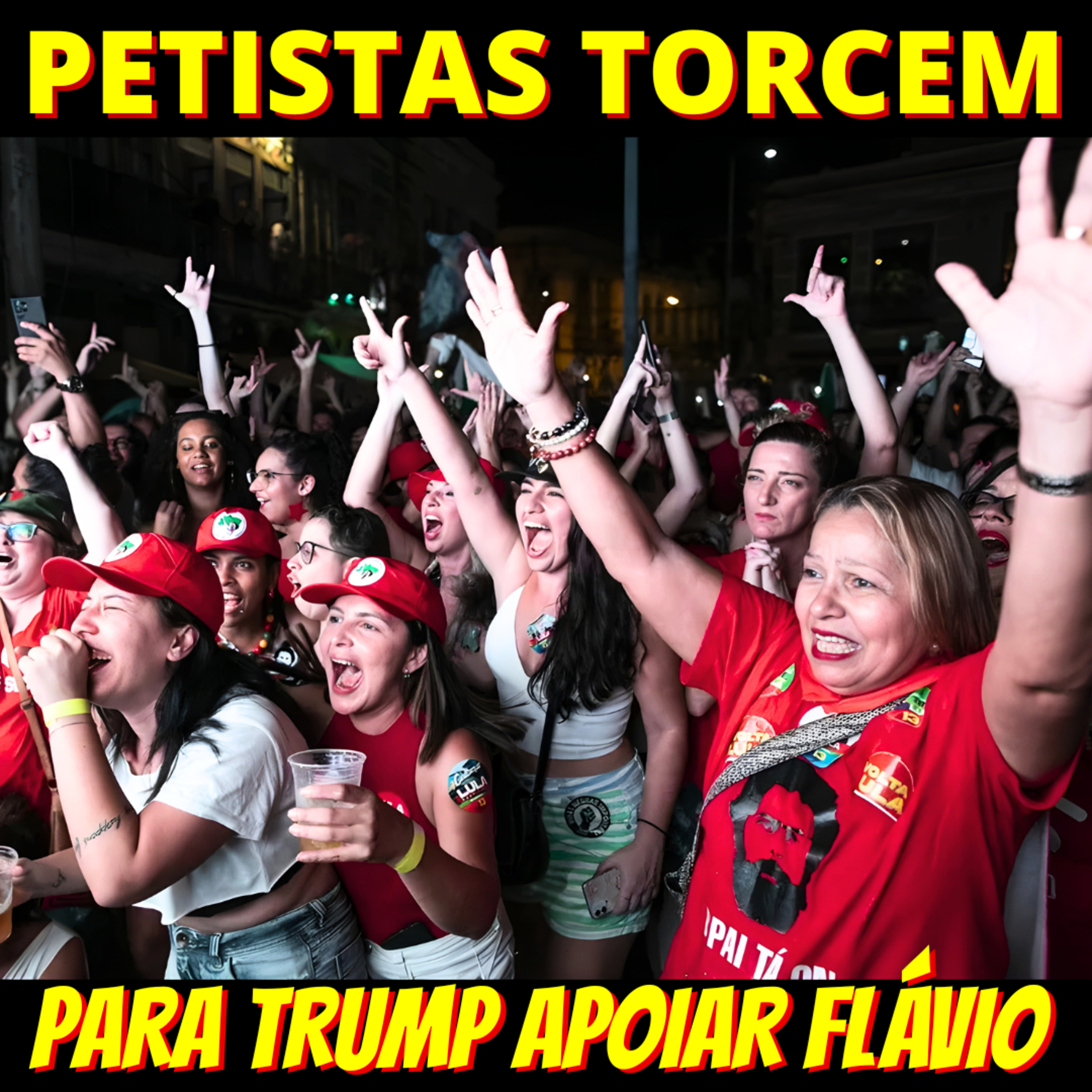 Petistas torcem para que Trump declare apoio a Flávio Bolsonaro episode artwork