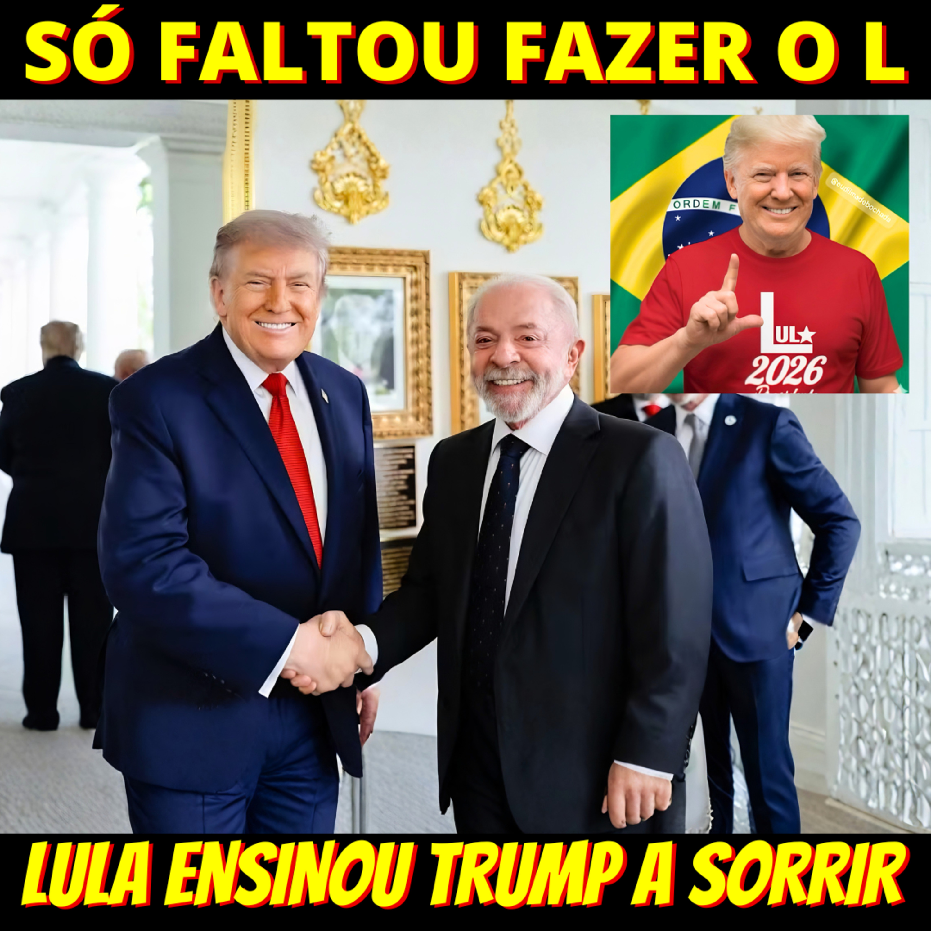 Trump: "Lula é dinânico". Outras reuniões virão. Lula ensinou Trump a sorrir. episode artwork