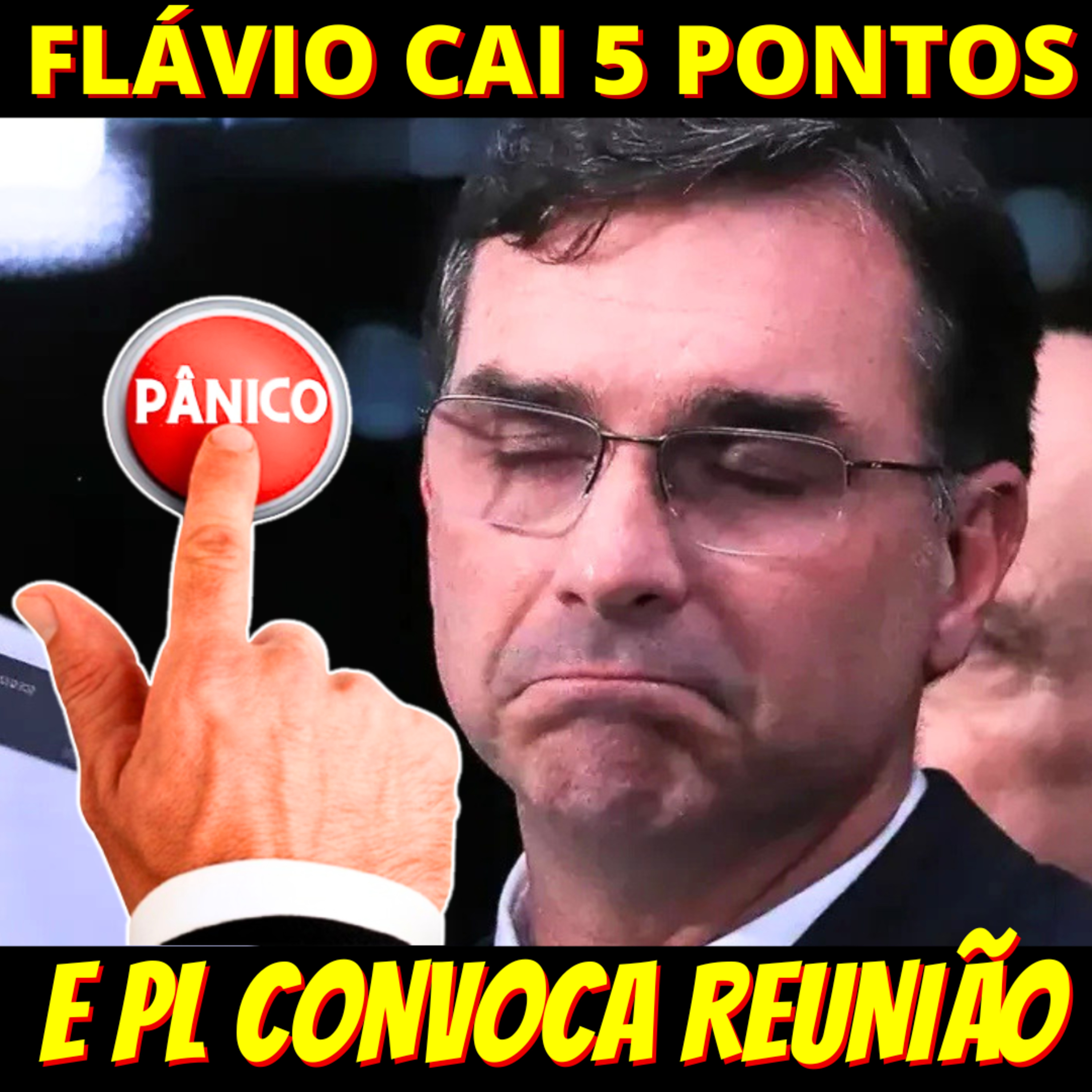 Flávio cai de 3 a 5 pontos depois do Caso Vorcaro e PL convoca reunião de emergência episode artwork