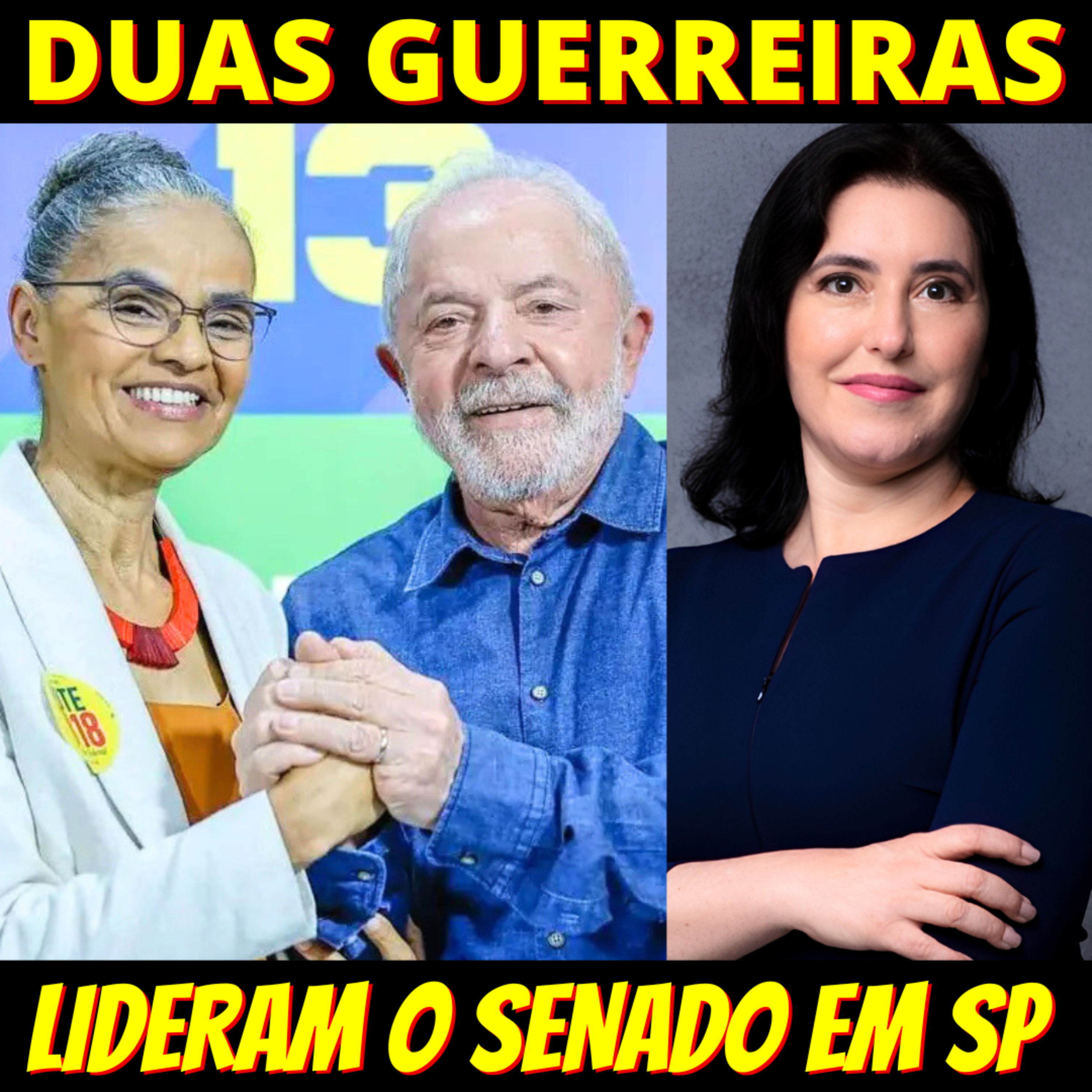 Simone Tebet e Marina Silva lideram a corrida para o Senado em São Paulo episode artwork
