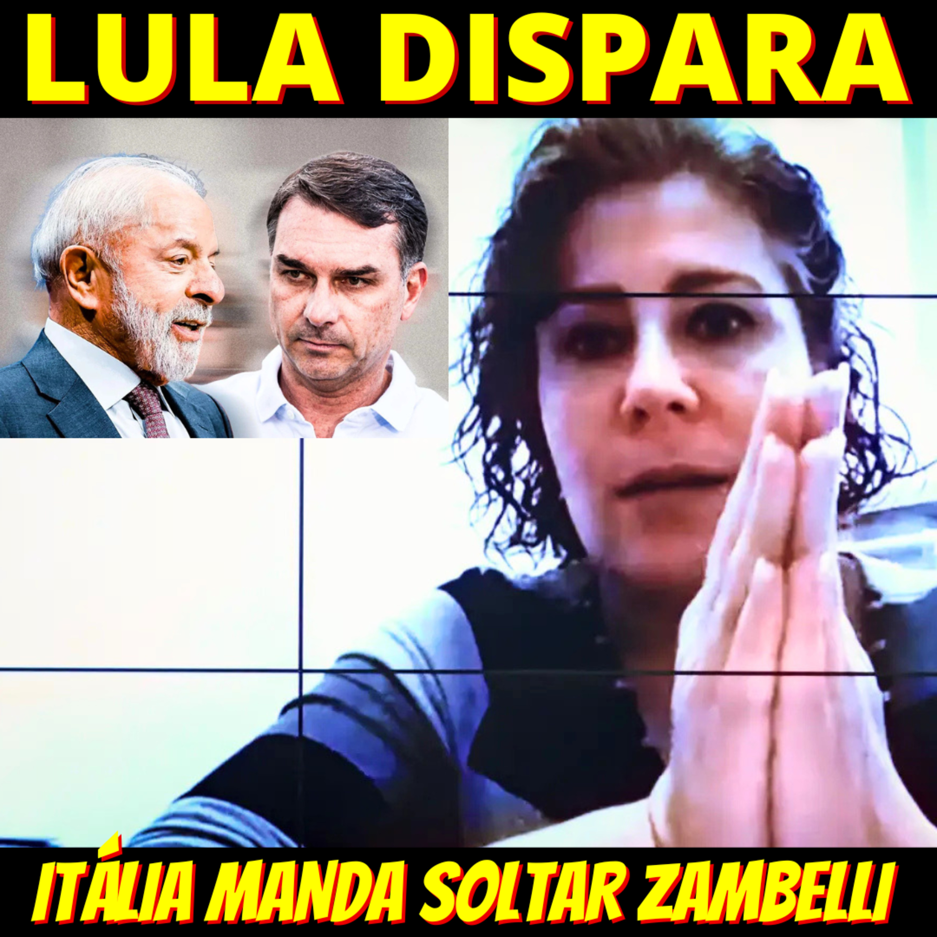Lula dispara e Flávio despenca em nova pesquisa Datafolha. Iália manda soltar Zambelli. episode artwork