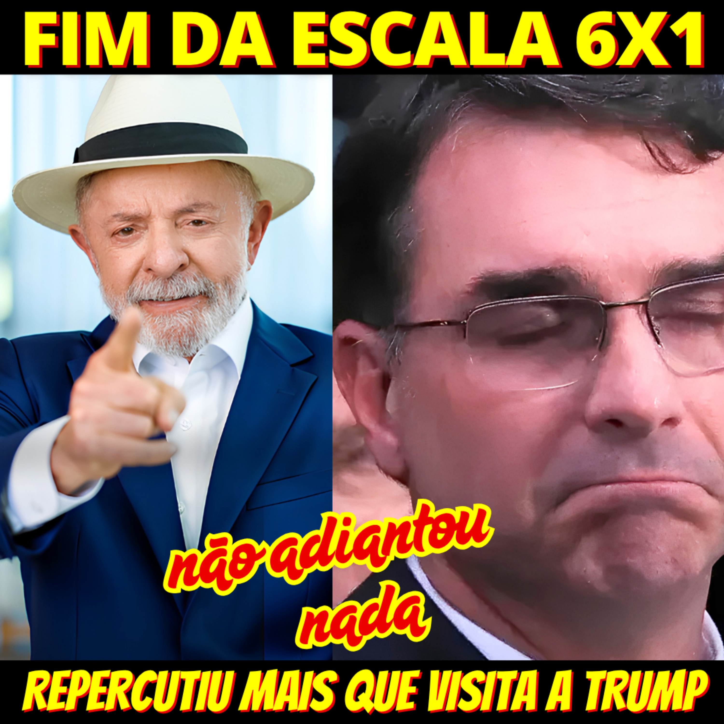 XORA NÃO BEBÊ - FIm da Escala 6X1 repercutiu mais nas redes que visita de Fávio a Trump episode artwork