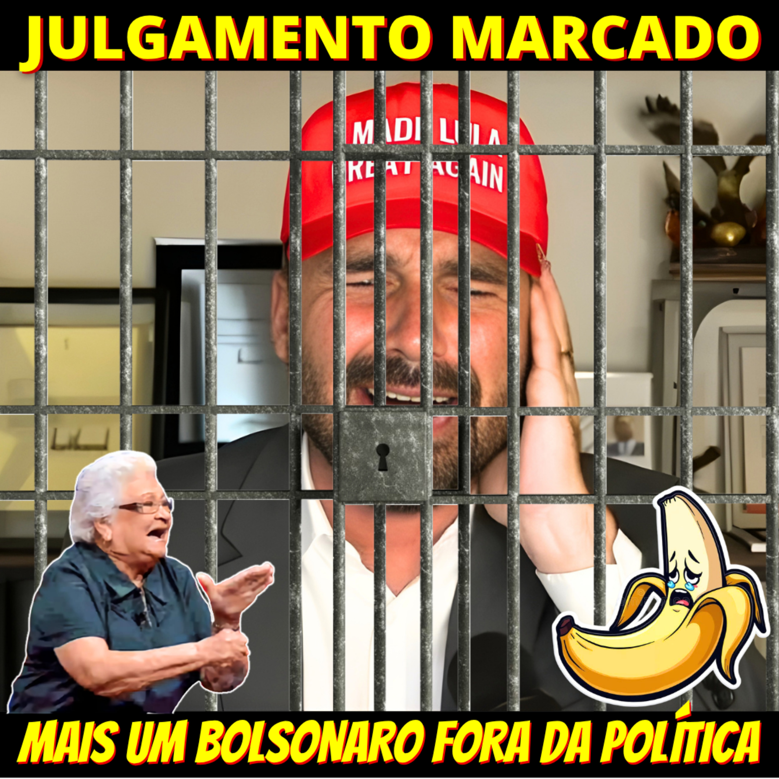 JÁ TEM DATA - STF marca julgamento de Eduardo Bolsonaro por coação episode artwork