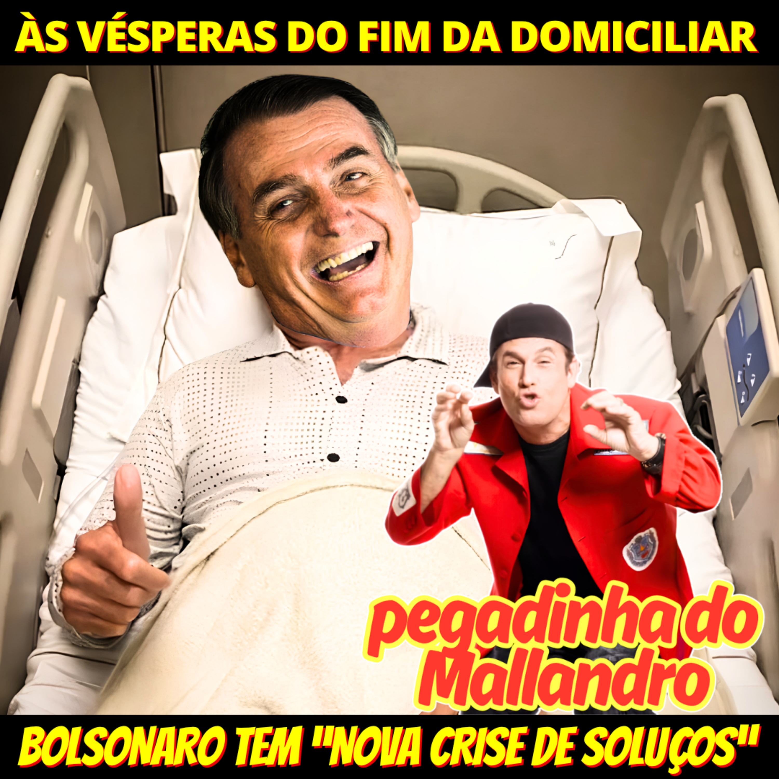 IÉ IÉ - Vão acabar os 90 dias da domiciliar. Milagrosamente os soluços voltaram. episode artwork