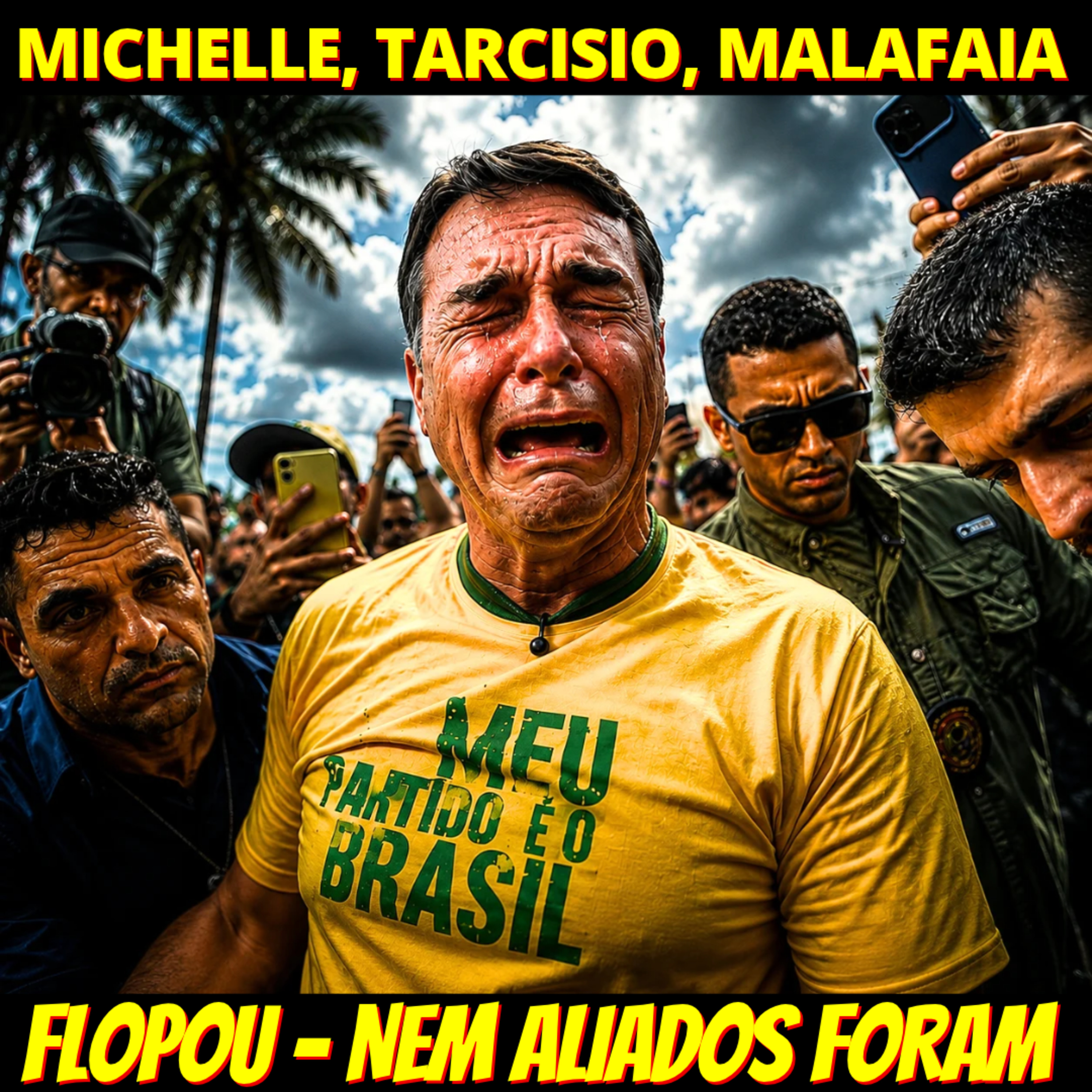 Flávio fala para menos de 10 mil pessoas. E a lista de ausentes de peso é grande. episode artwork