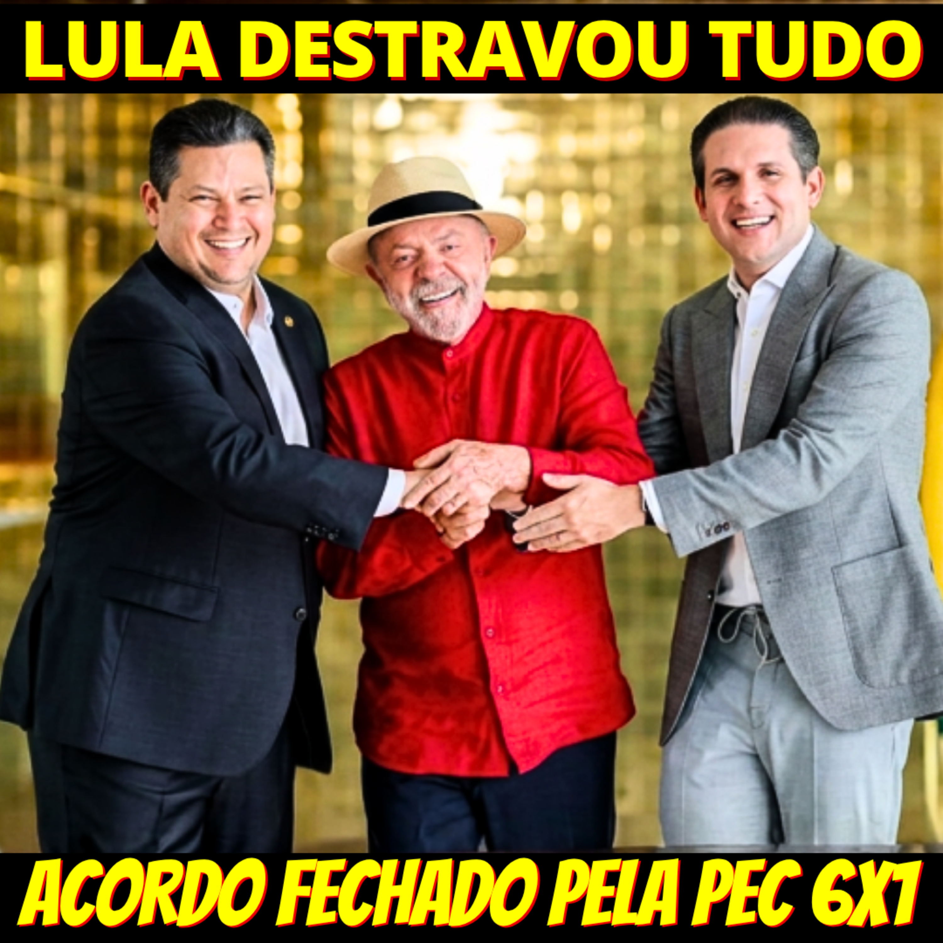 Após almoço, Alcolumbre e Motta atendem pedido de Lula por blusinhas e 6x1 episode artwork