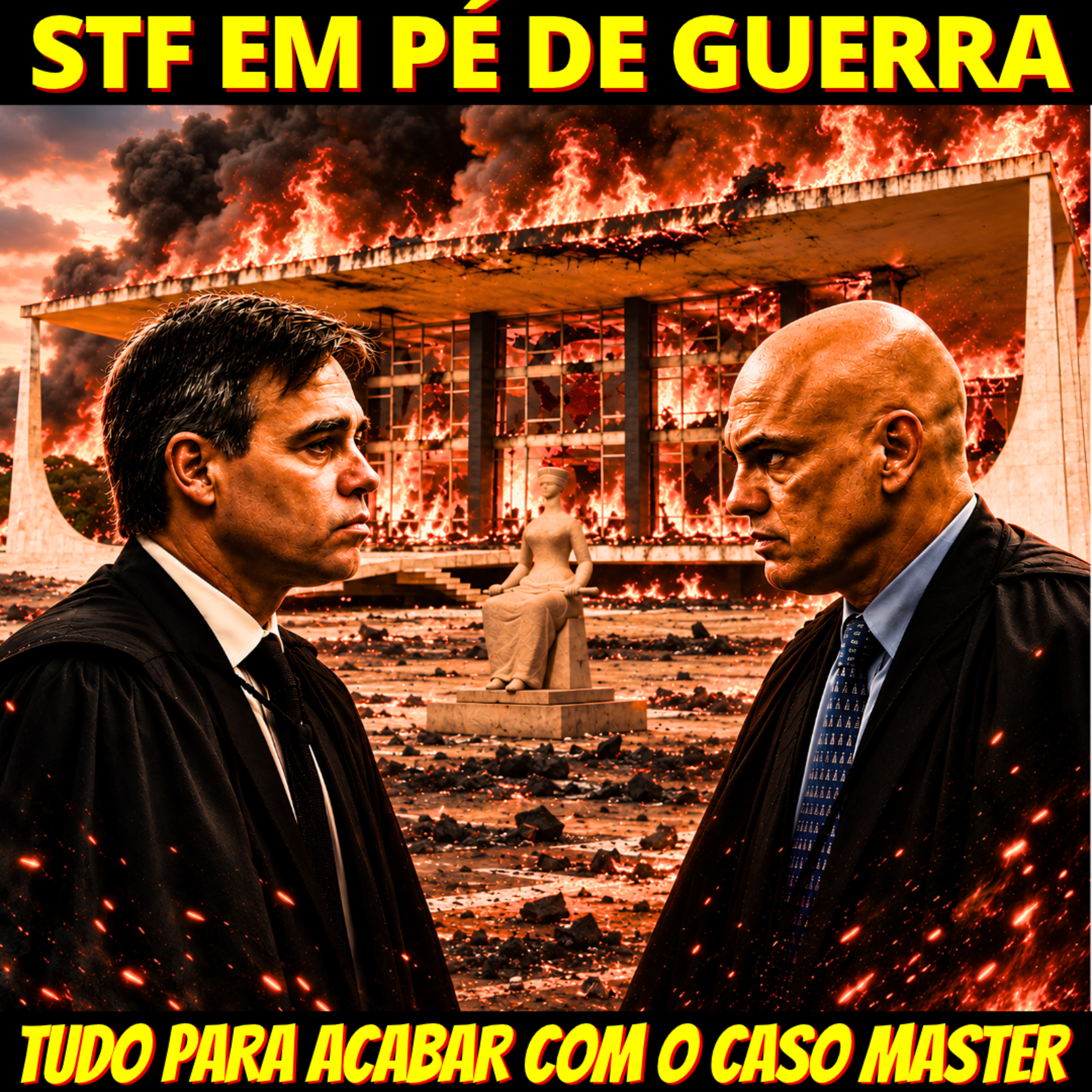 Guerra entre Moraes e Mendonça sai do controle e Fachin bate na mesa episode artwork
