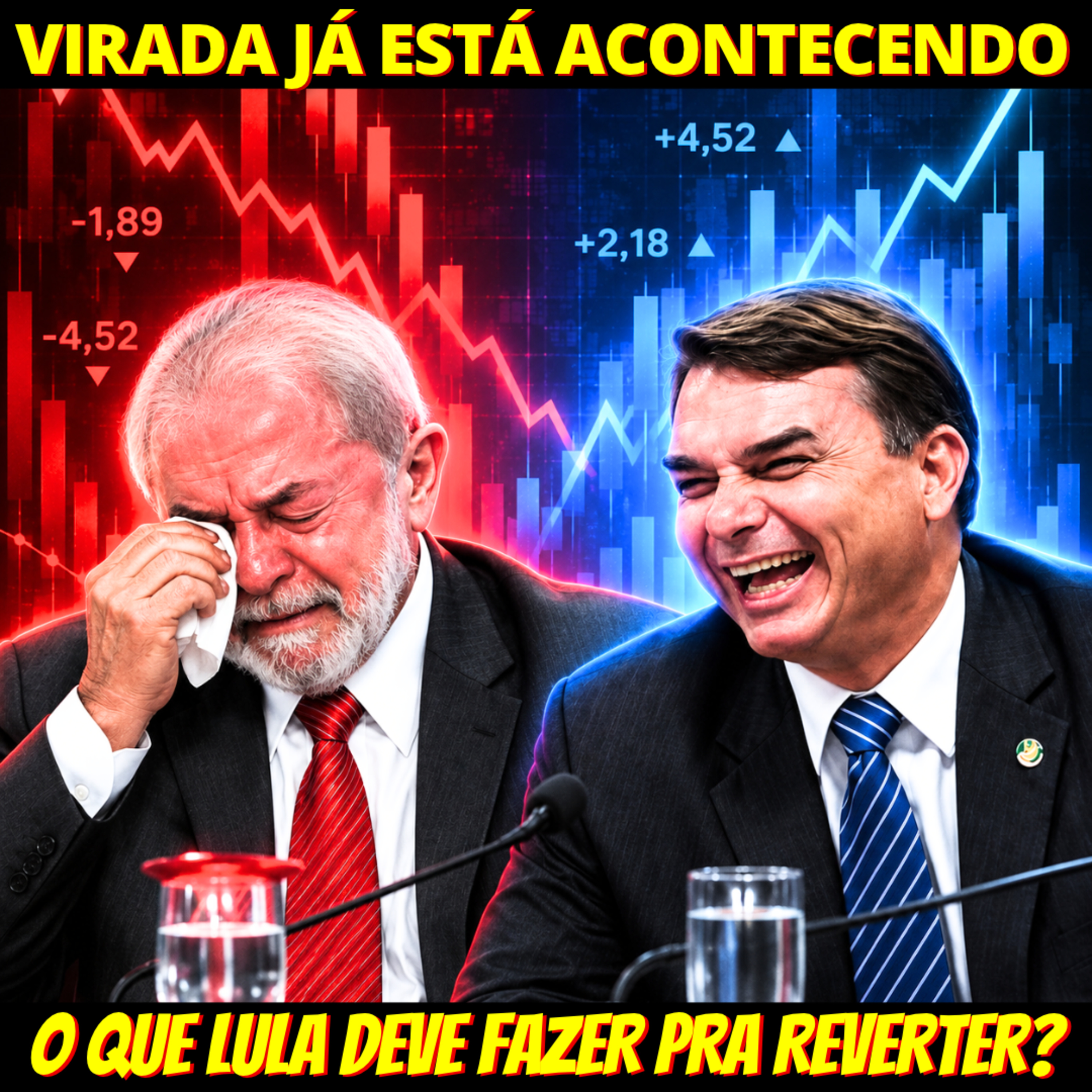 DÁ PRA REVERTER - Virada de Flávio já está acontecendo e existe chance real de Lula perder episode artwork