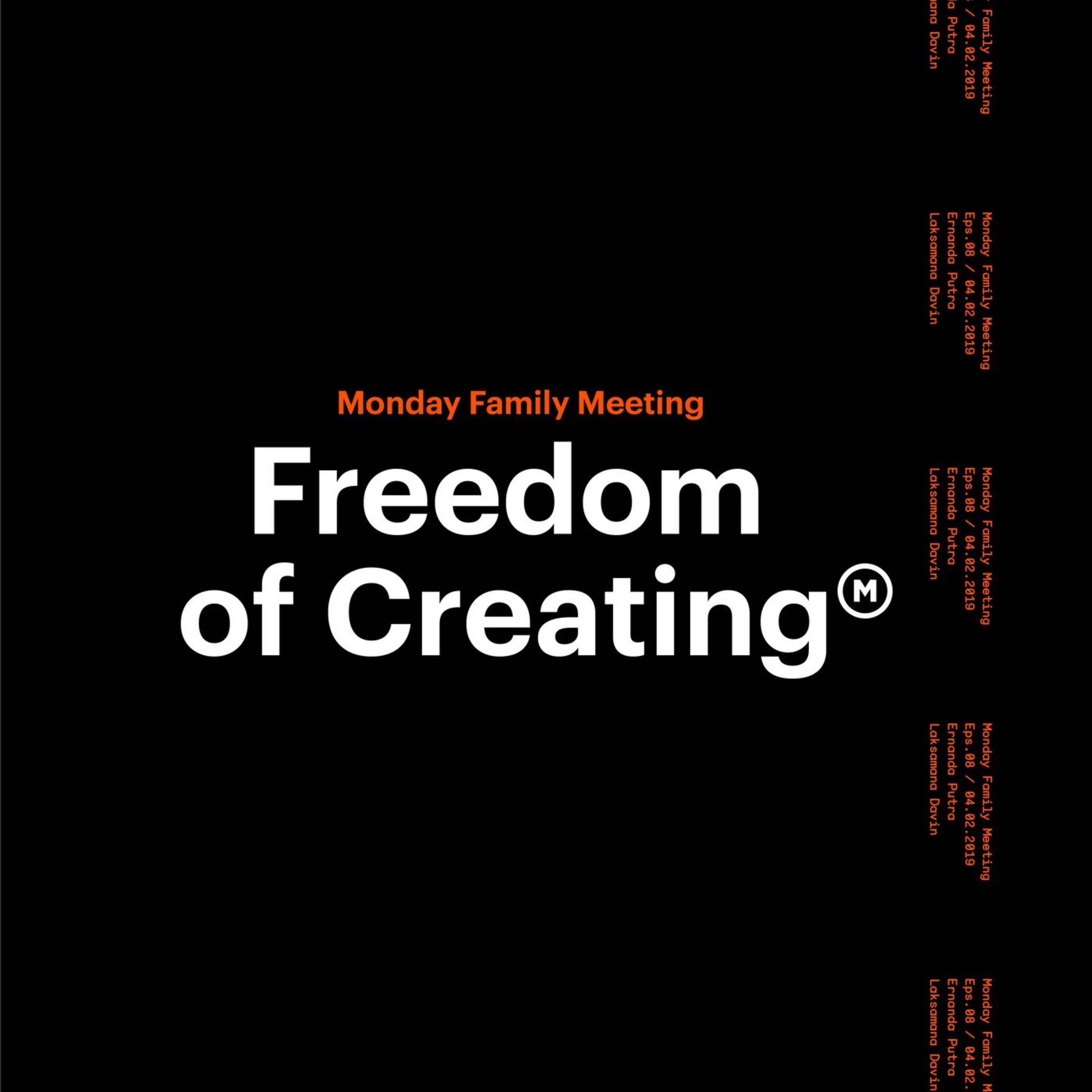 Ep. 8 Monday Family Meeting - Freedom of Creating with Ernanda and Davin episode artwork
