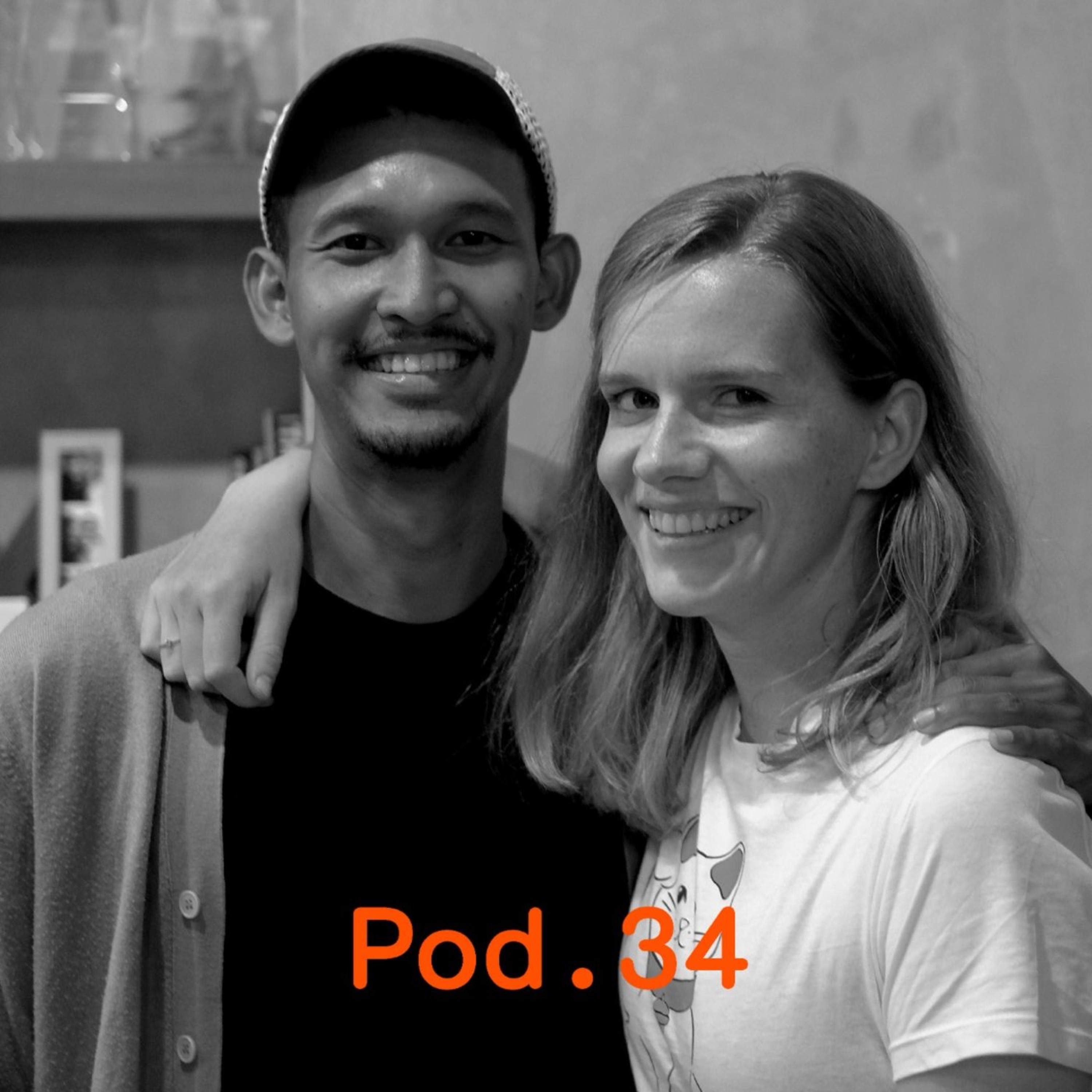 Pod.34 TALKS ABOUT BIKING ACROSS 2 CONTINENTS AND EVERYTHING IN BETWEEN with Diego and Marlies episode artwork
